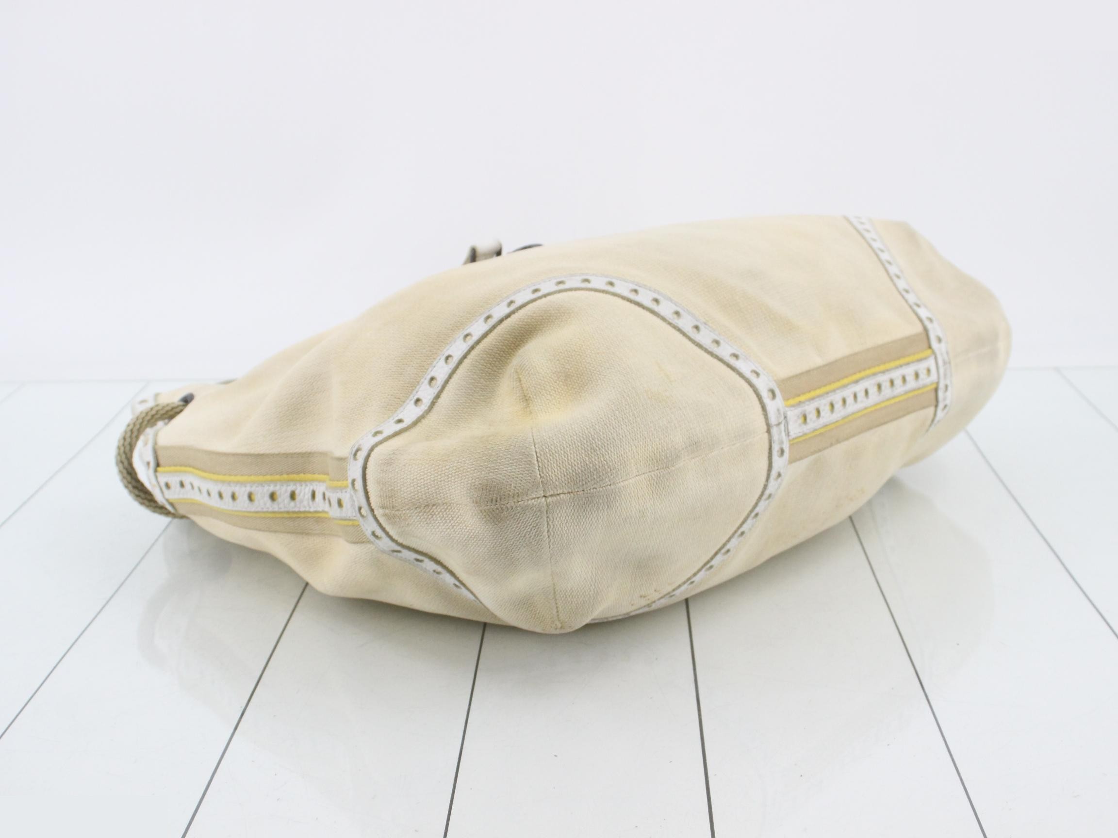 Canvas Leather Tote Bag — view 5