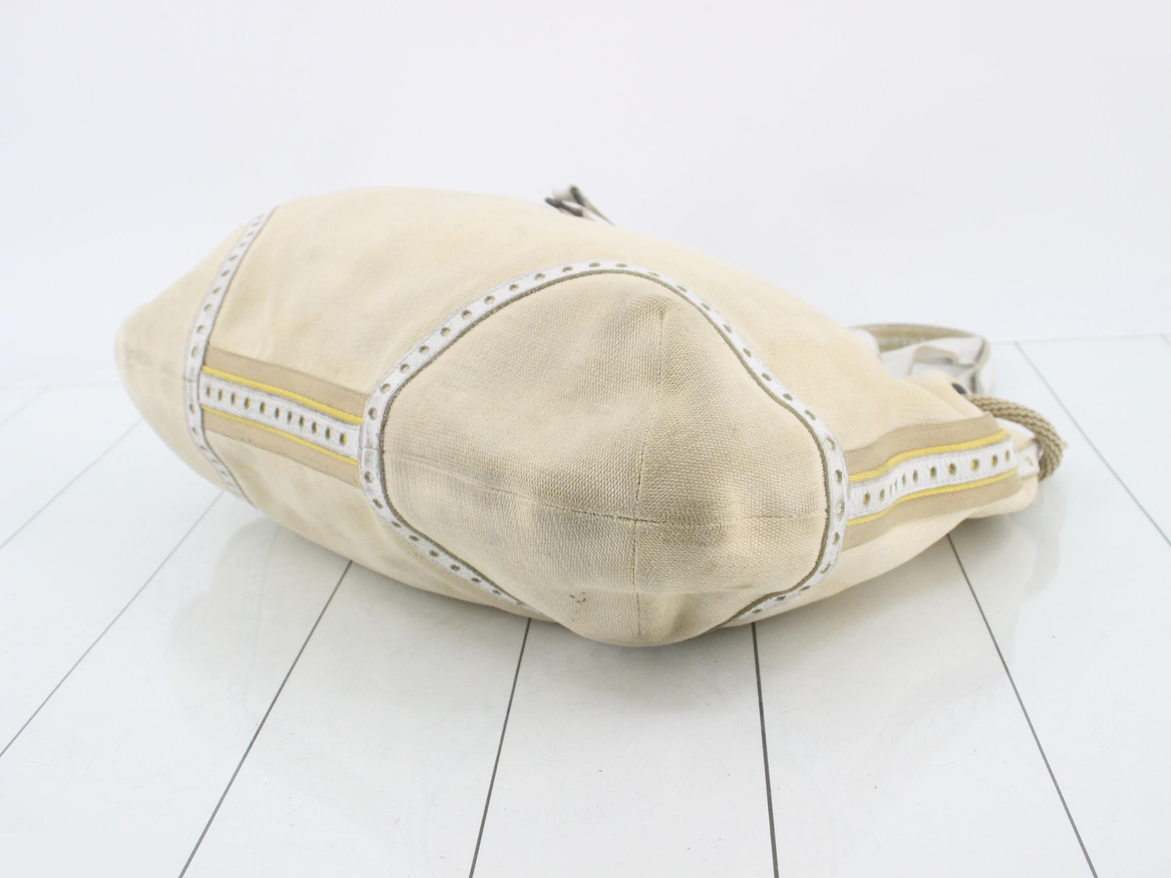 Canvas Leather Tote Bag — view 6