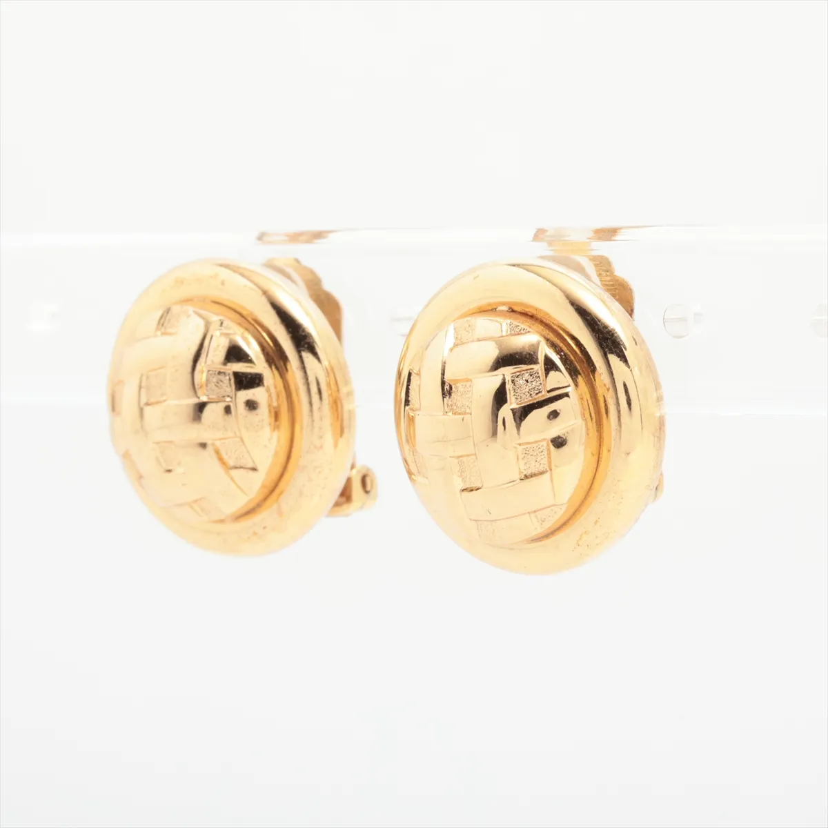 earrings (for both ears), GP gold, — view 3