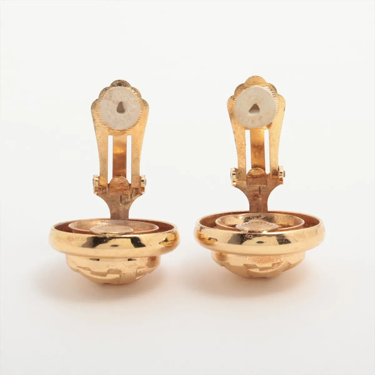 earrings (for both ears), GP gold, — view 4