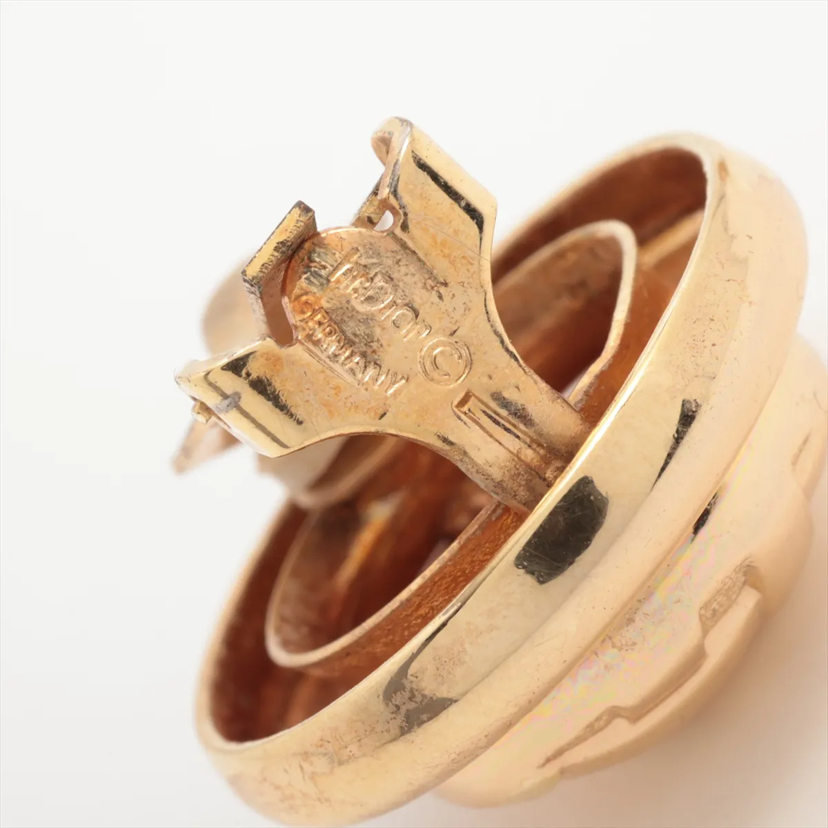 earrings (for both ears), GP gold, — view 5