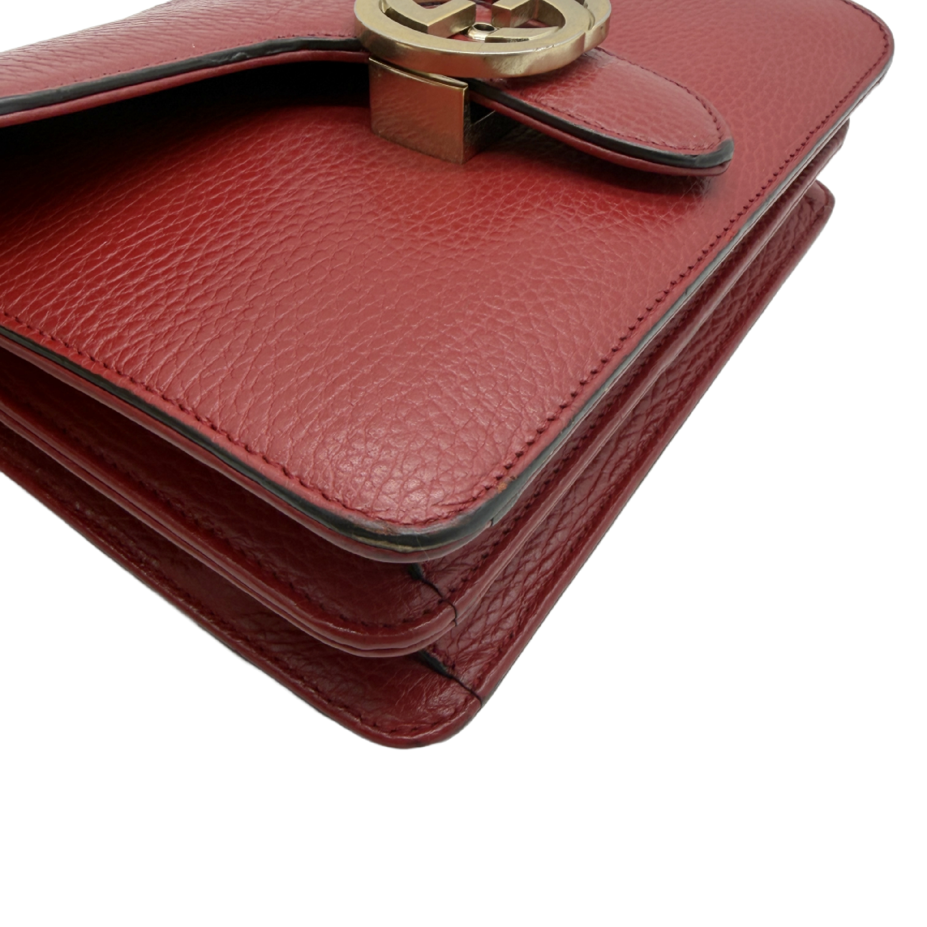 Interlocking Chain Shoulder Bag — view 4
