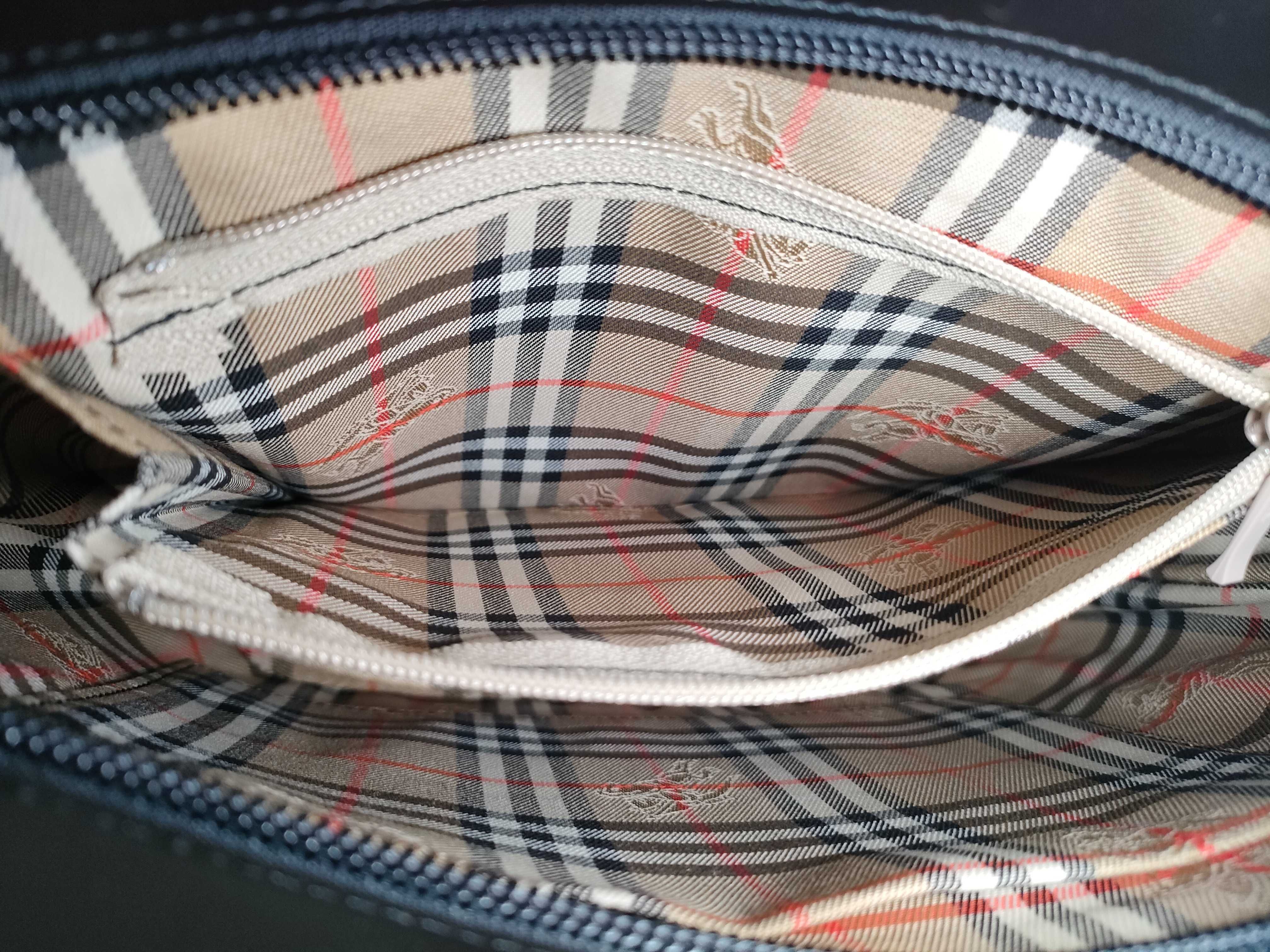 Leather Nova Check Handbag Tote Bag — view 12
