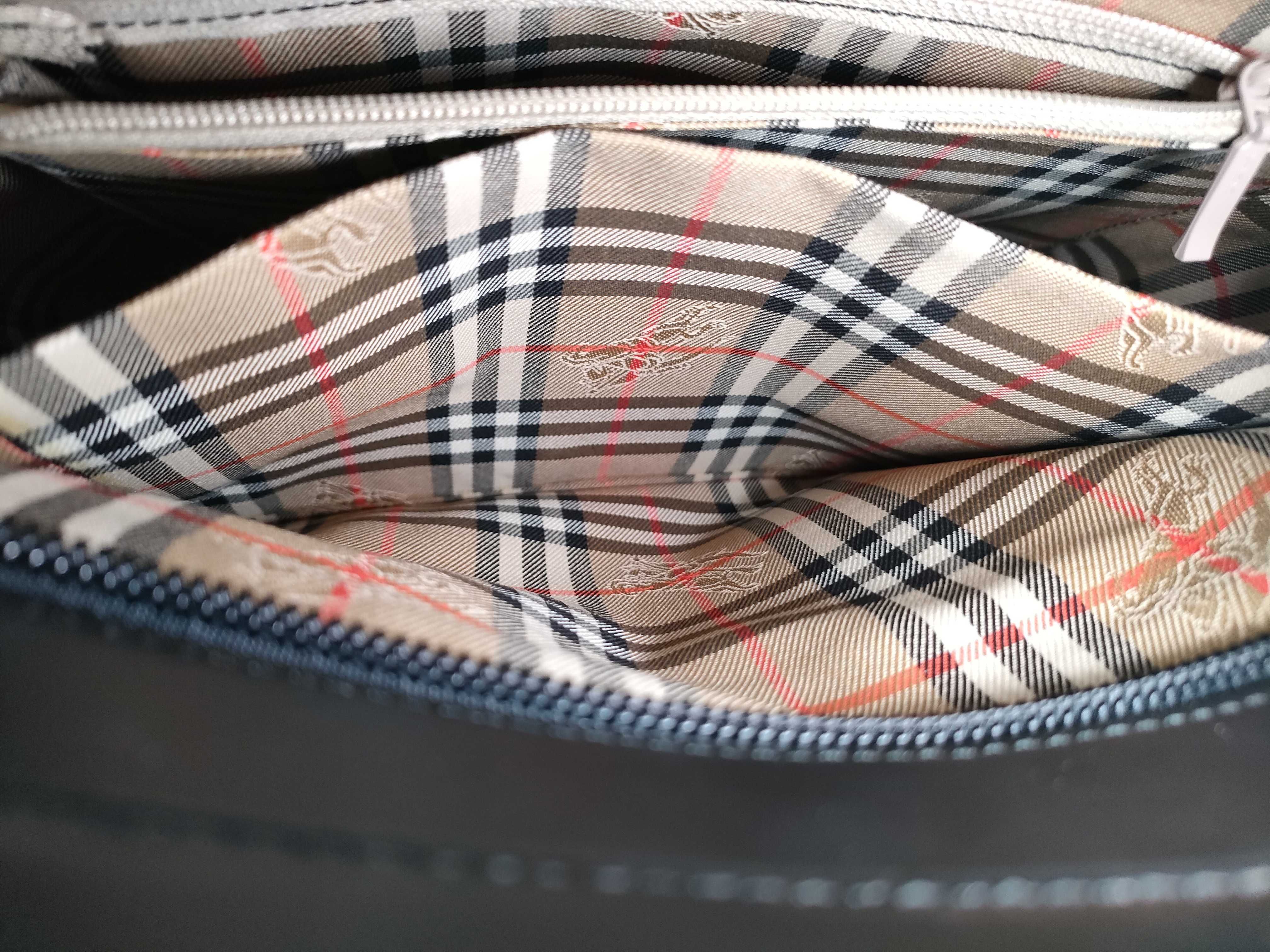 Leather Nova Check Handbag Tote Bag — view 13