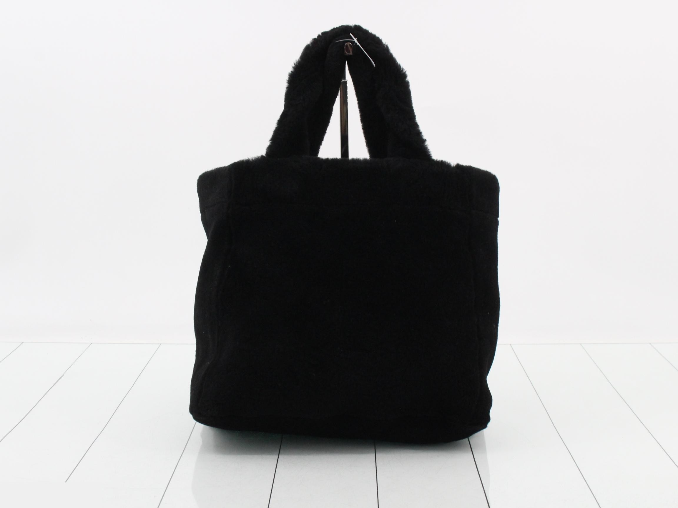 Tote bag, nylon, black — view 2