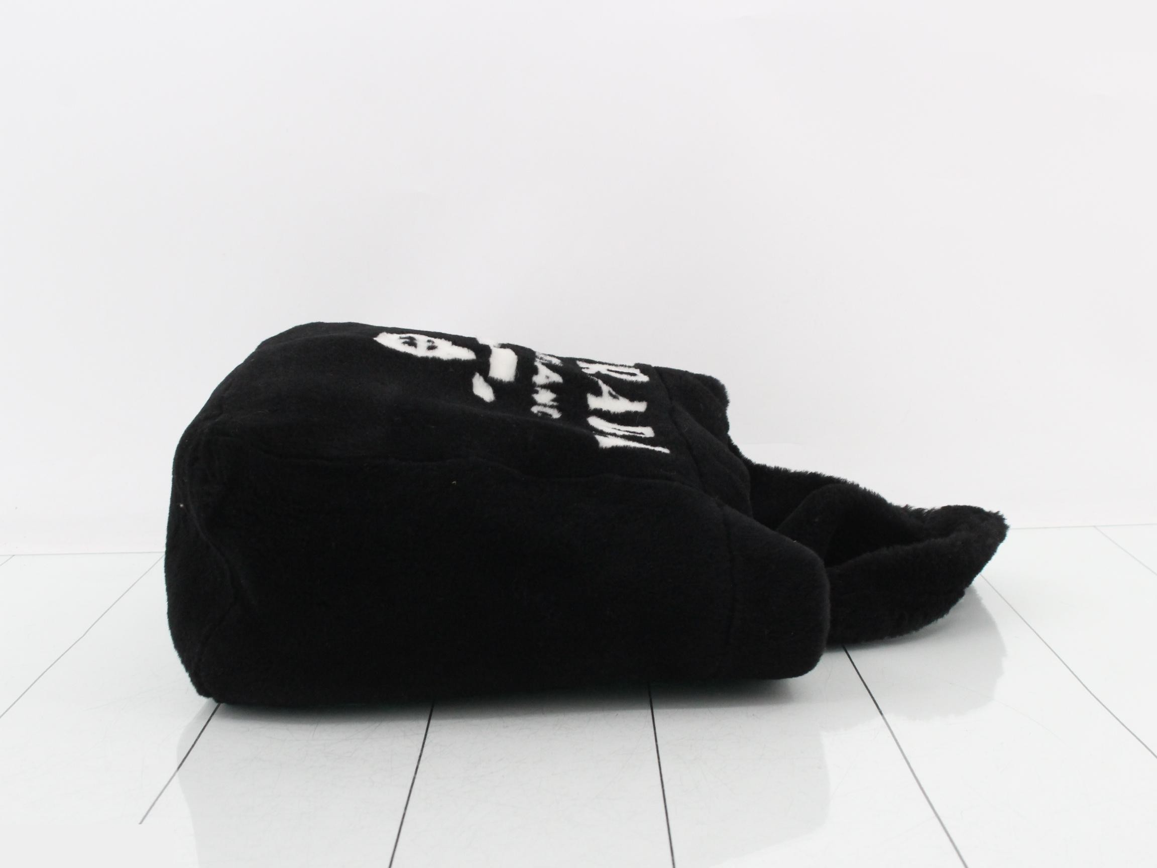Tote bag, nylon, black — view 3