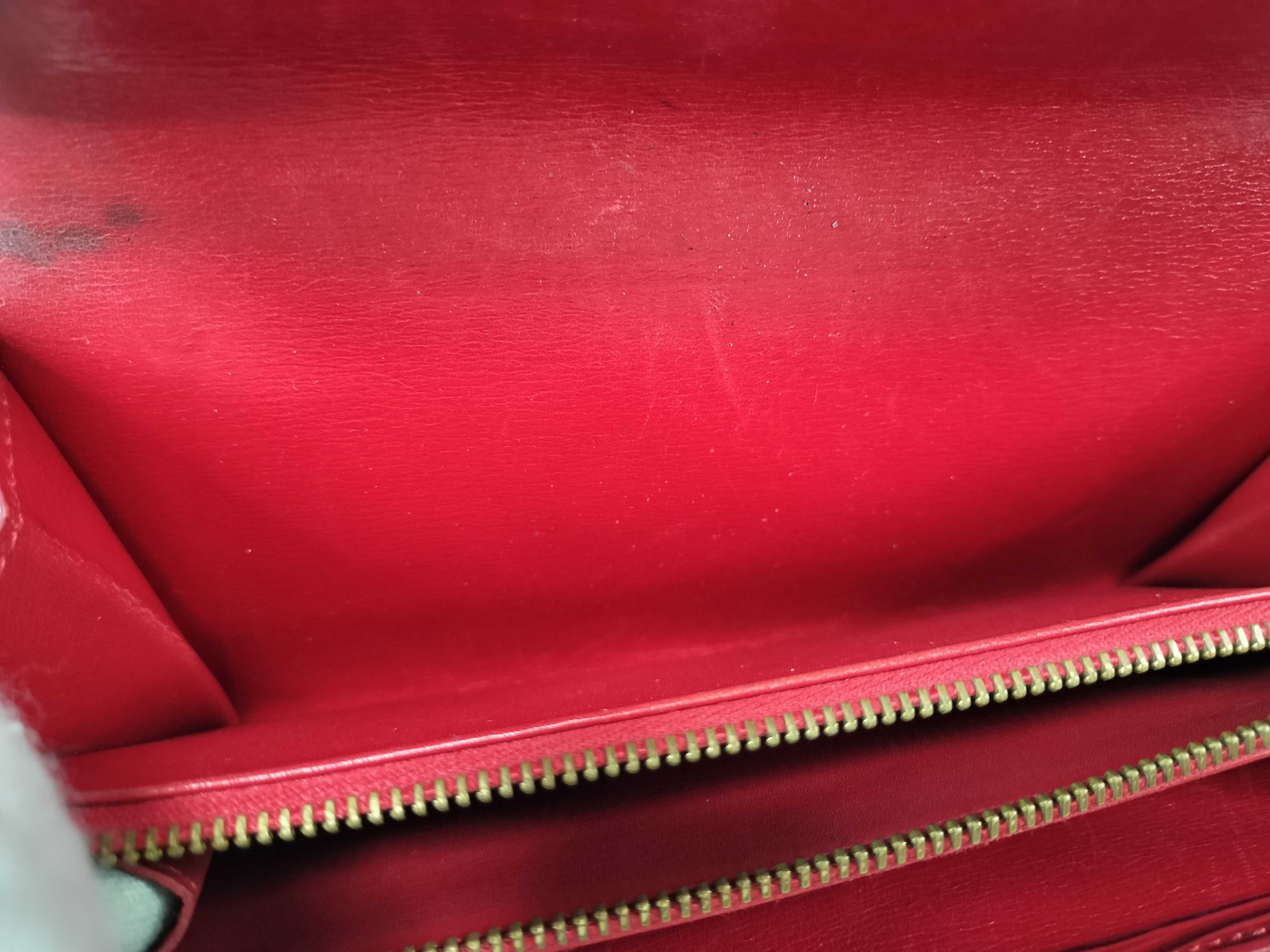 Epi Louis Vuitton Epi Portefeuille Sarah (Ruby) Wallet — view 12