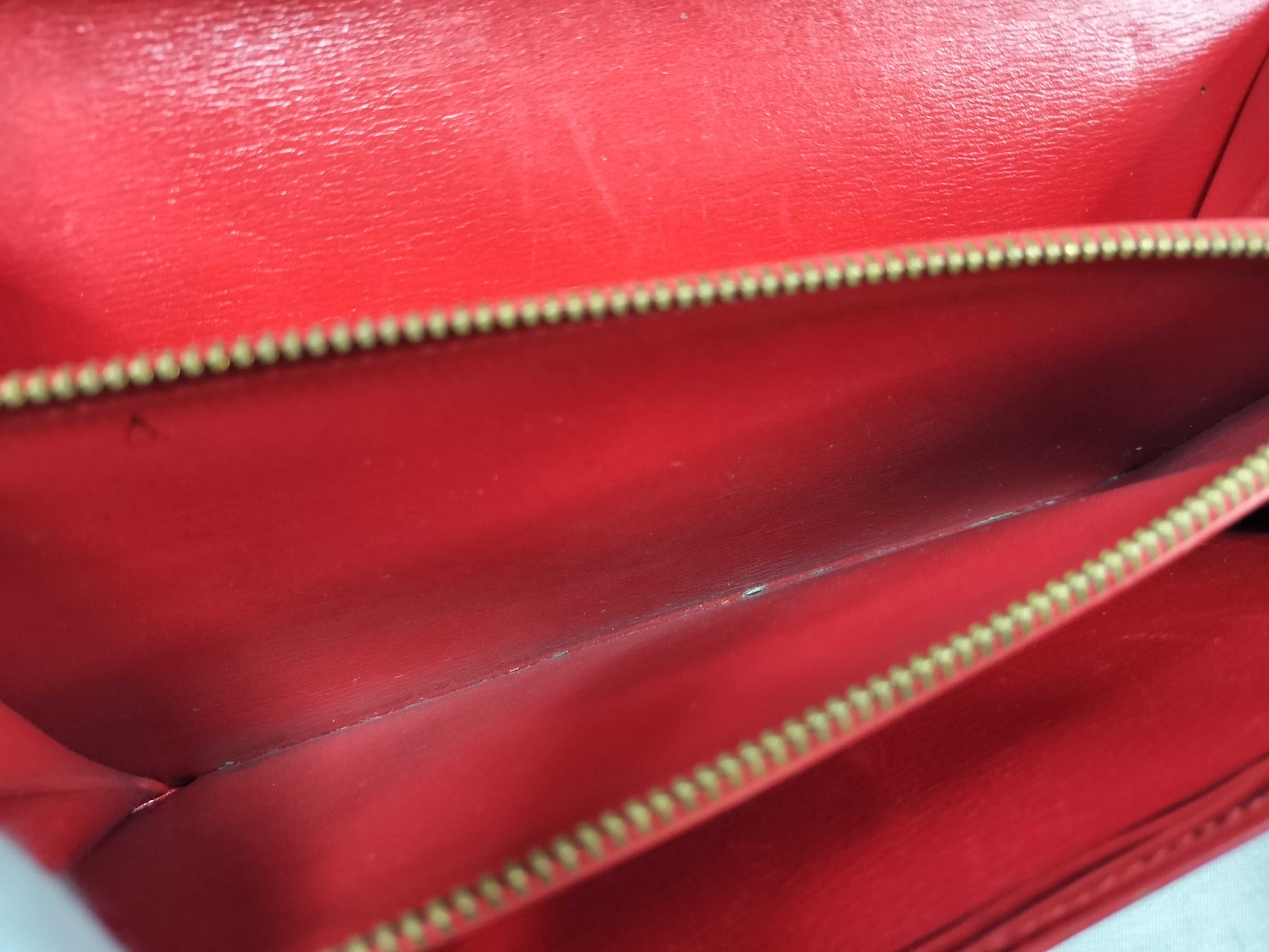 Epi Louis Vuitton Epi Portefeuille Sarah (Ruby) Wallet — view 10