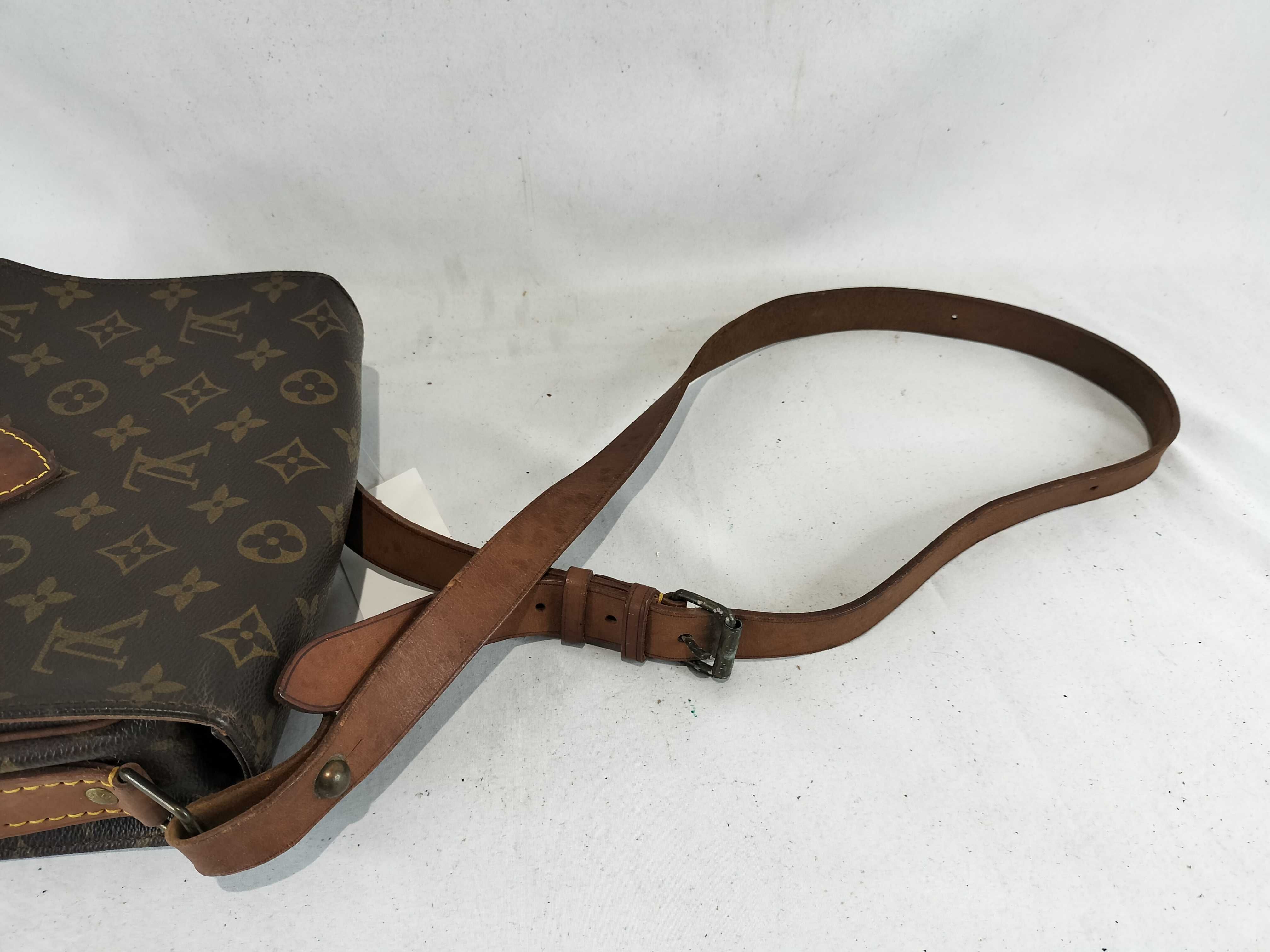 Monogram Cartouchiere MALLETIER Stamped Shoulder Bag — view 4