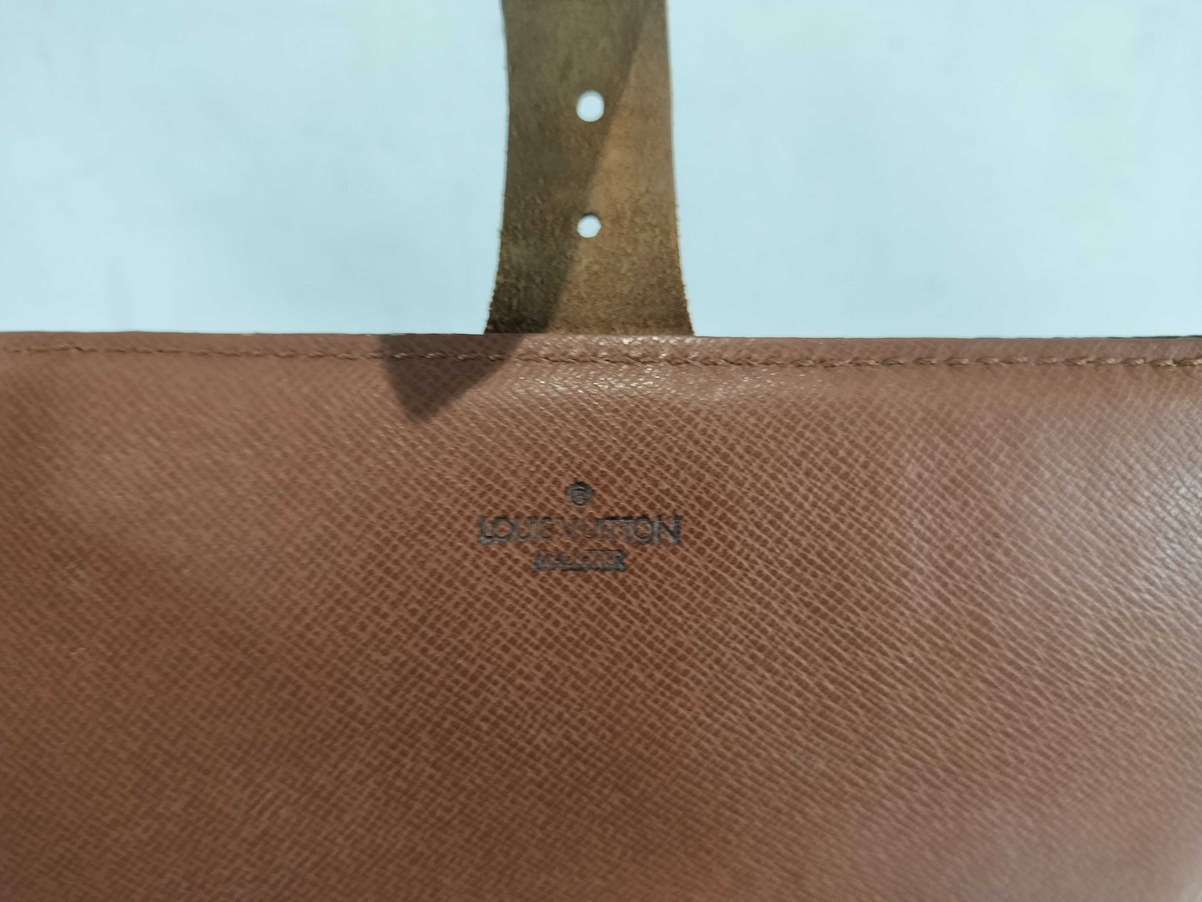 Monogram Cartouchiere MALLETIER Stamped Shoulder Bag — view 10