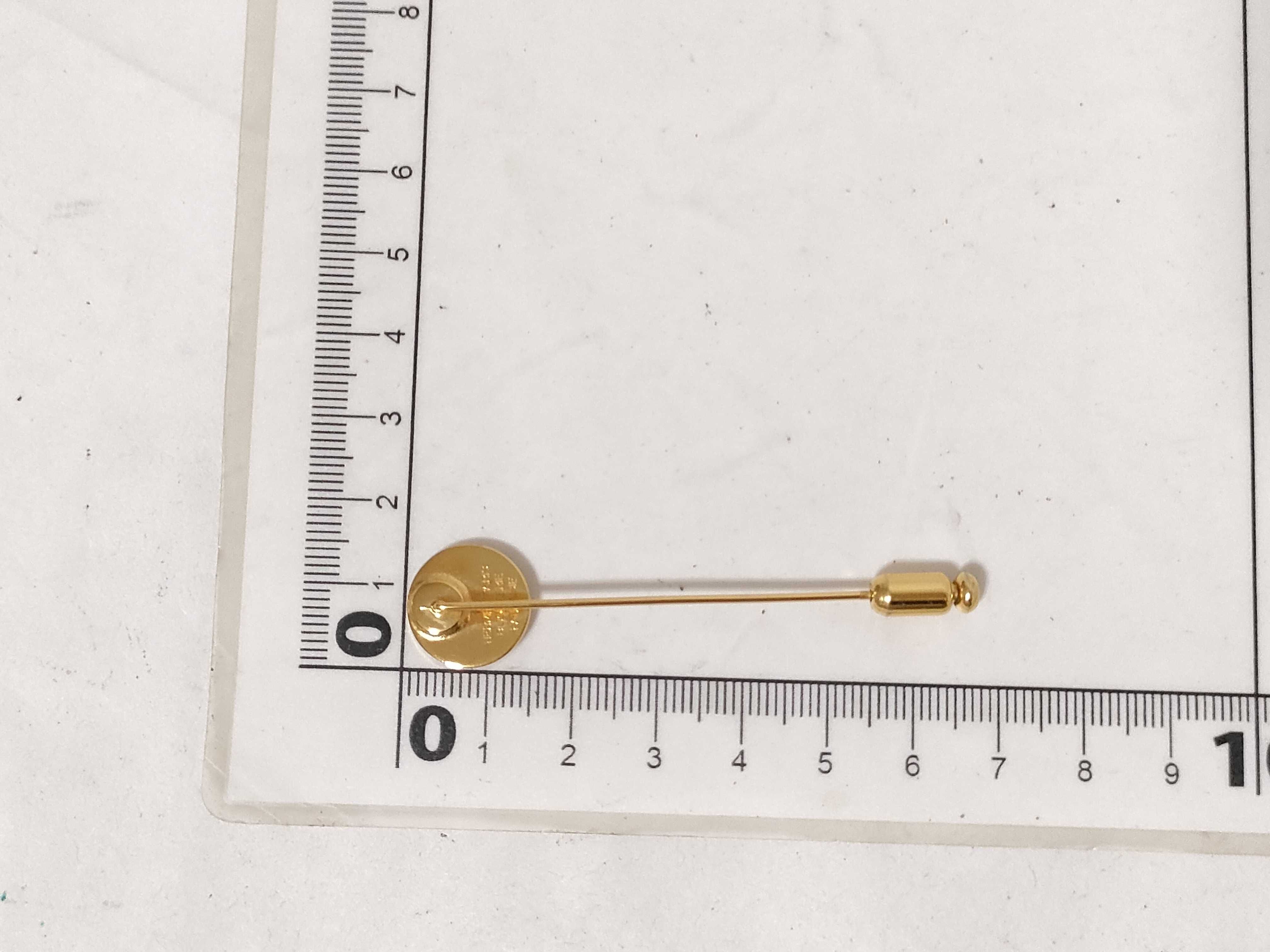 Sellier Brooch, Gold Brooch — view 6