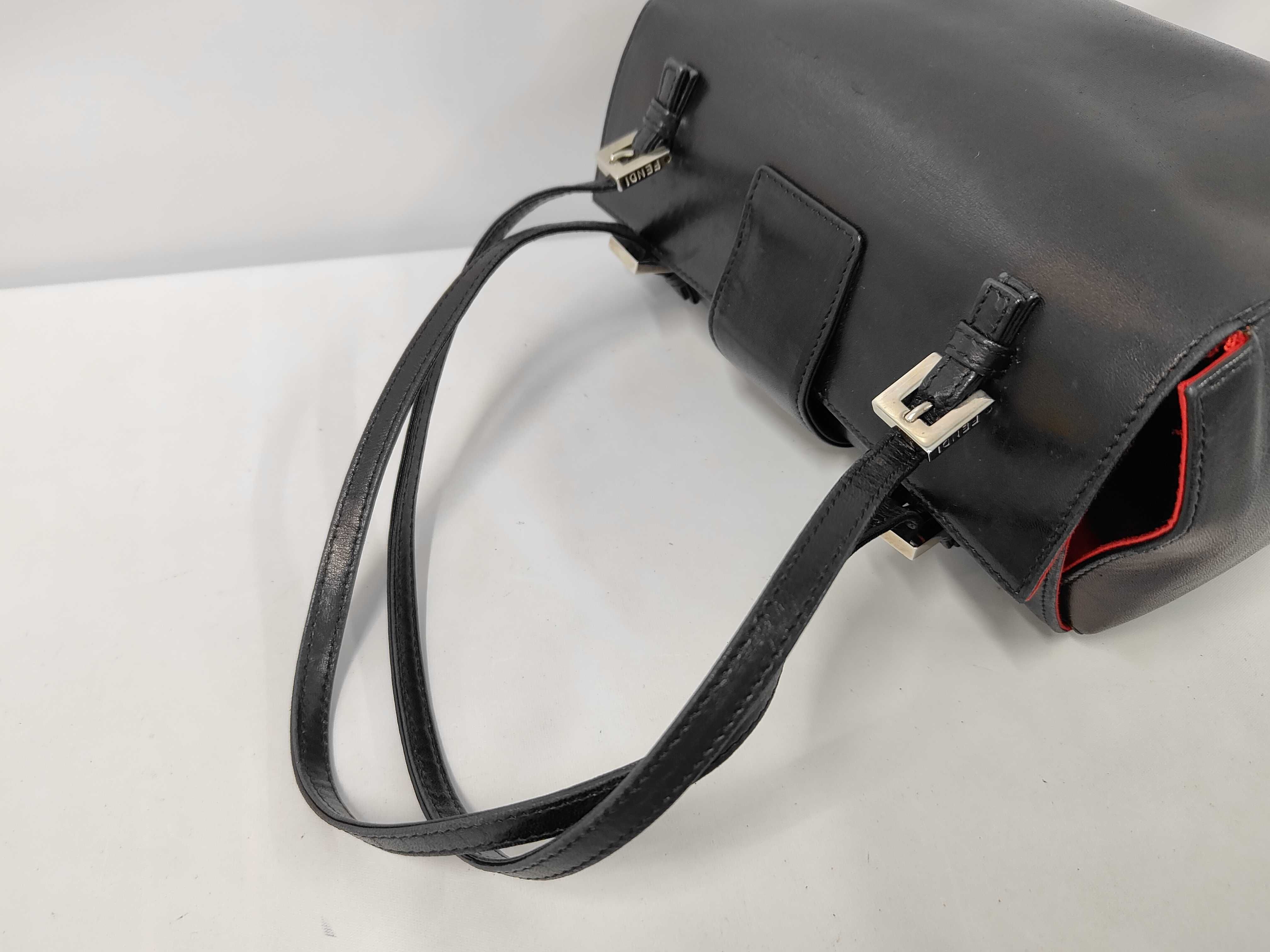 Mamma Zucca Hardware Calf Leather Handbag Black Tote Bag — view 5