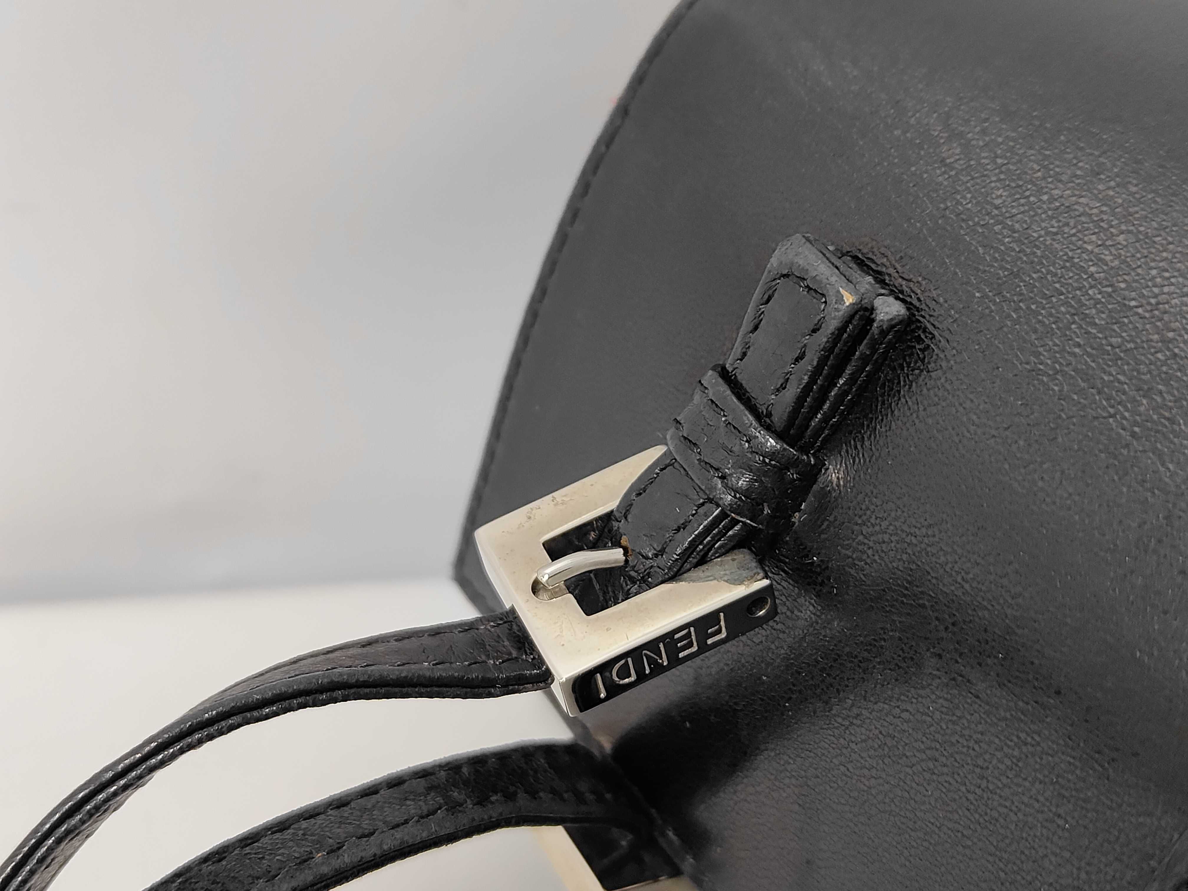 Mamma Zucca Hardware Calf Leather Handbag Black Tote Bag — view 6