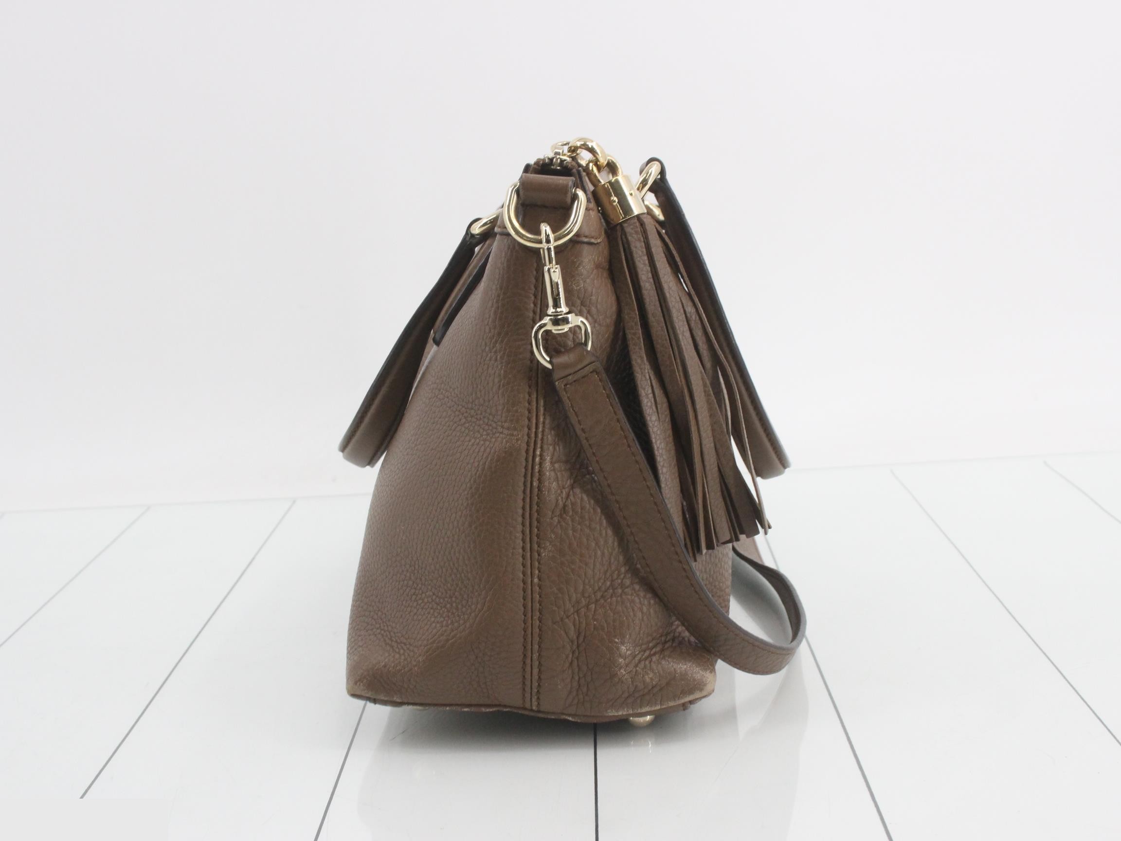 Soho (Bag) - 2-Way Bag with Long Strap - Brown — view 4