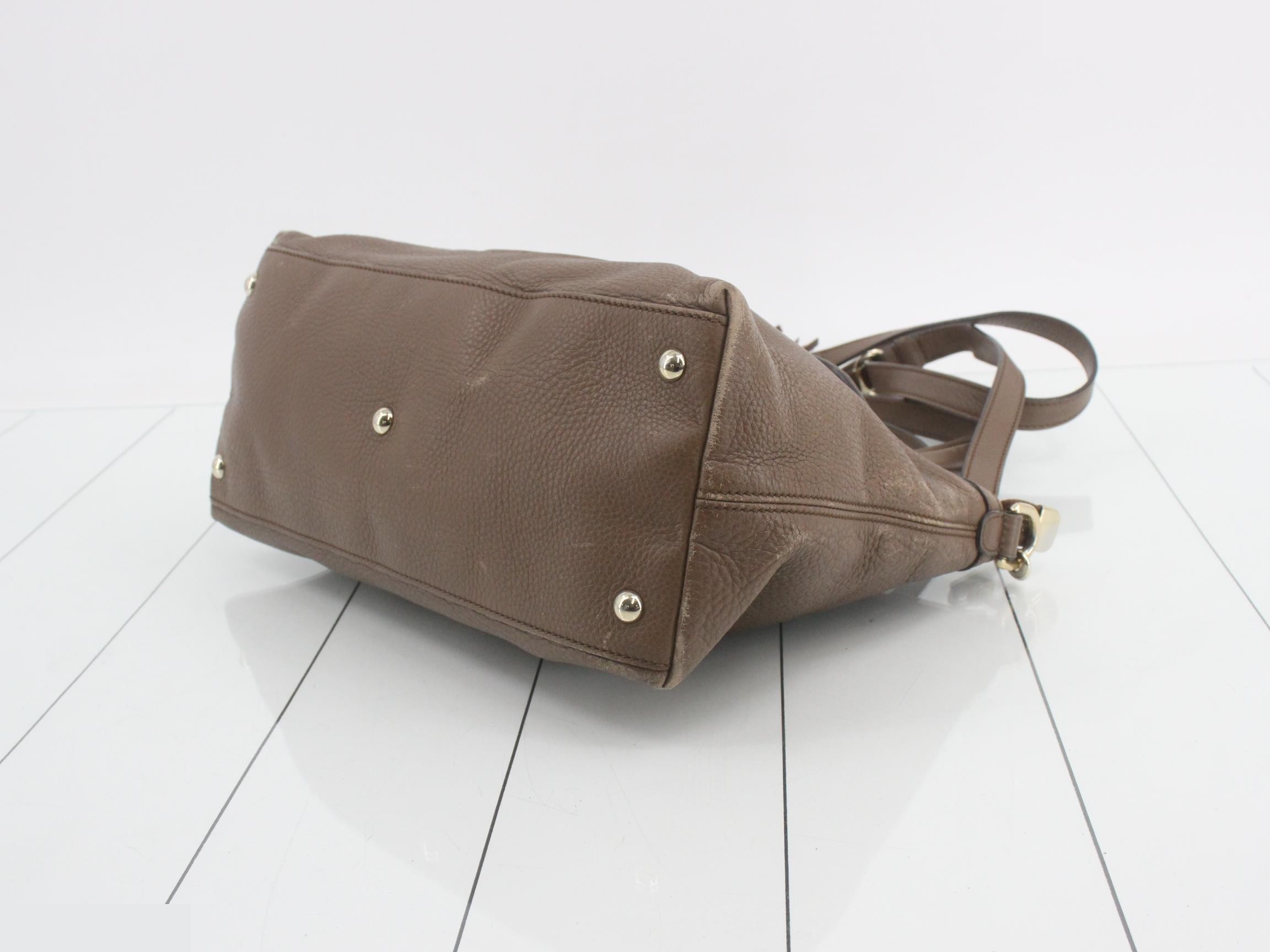 Soho (Bag) - 2-Way Bag with Long Strap - Brown — view 6