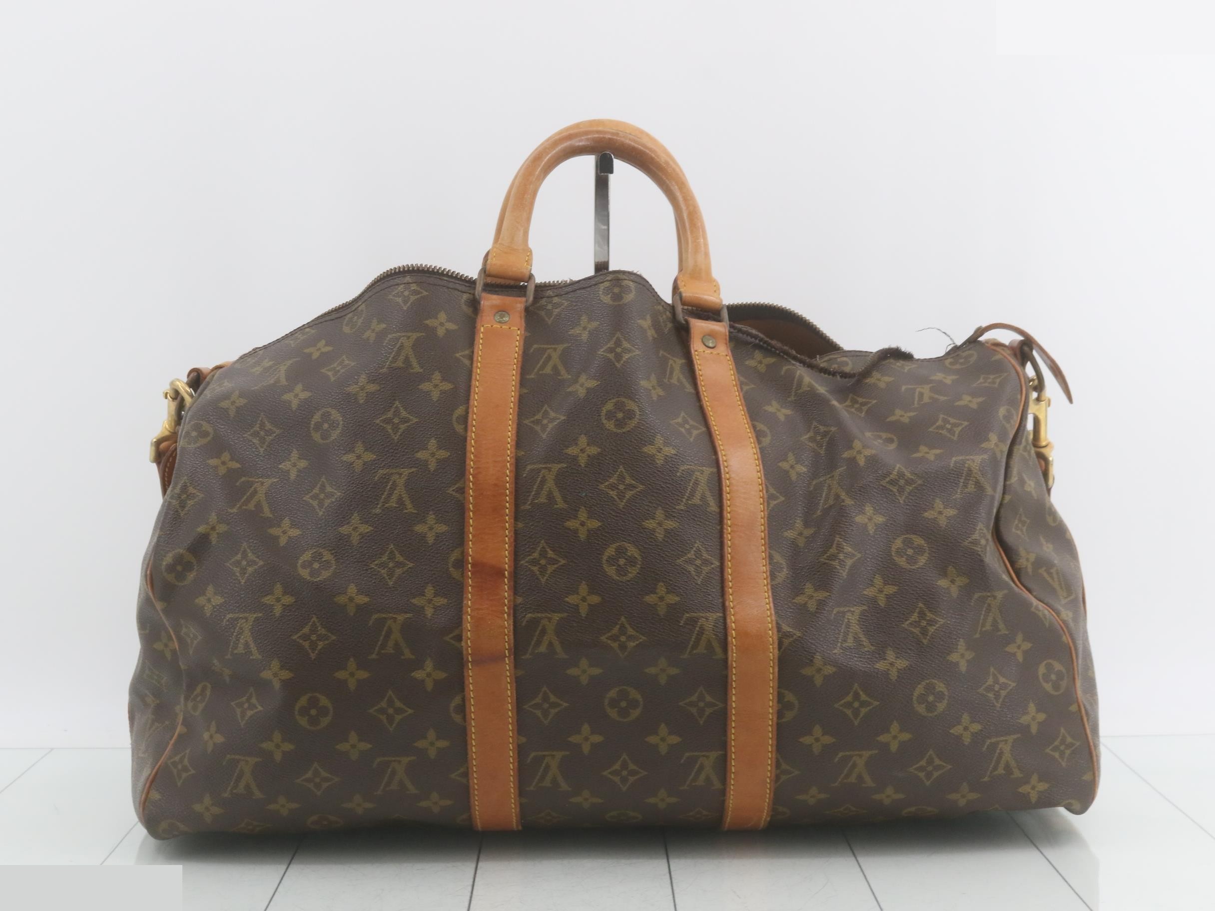 Monogram Keepall Bandoulière 50 Boston Bag — view 2