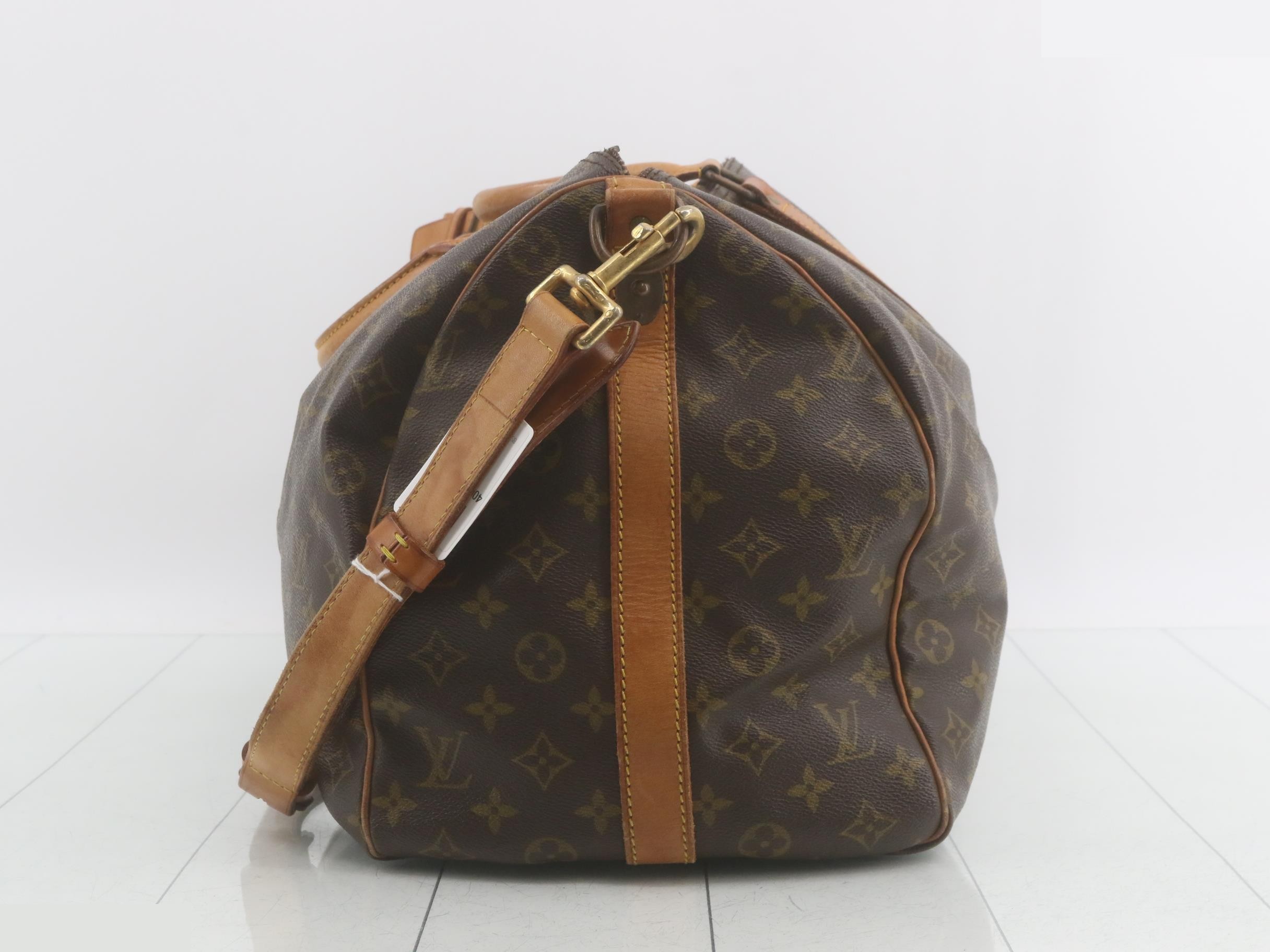 Monogram Keepall Bandoulière 50 Boston Bag — view 3