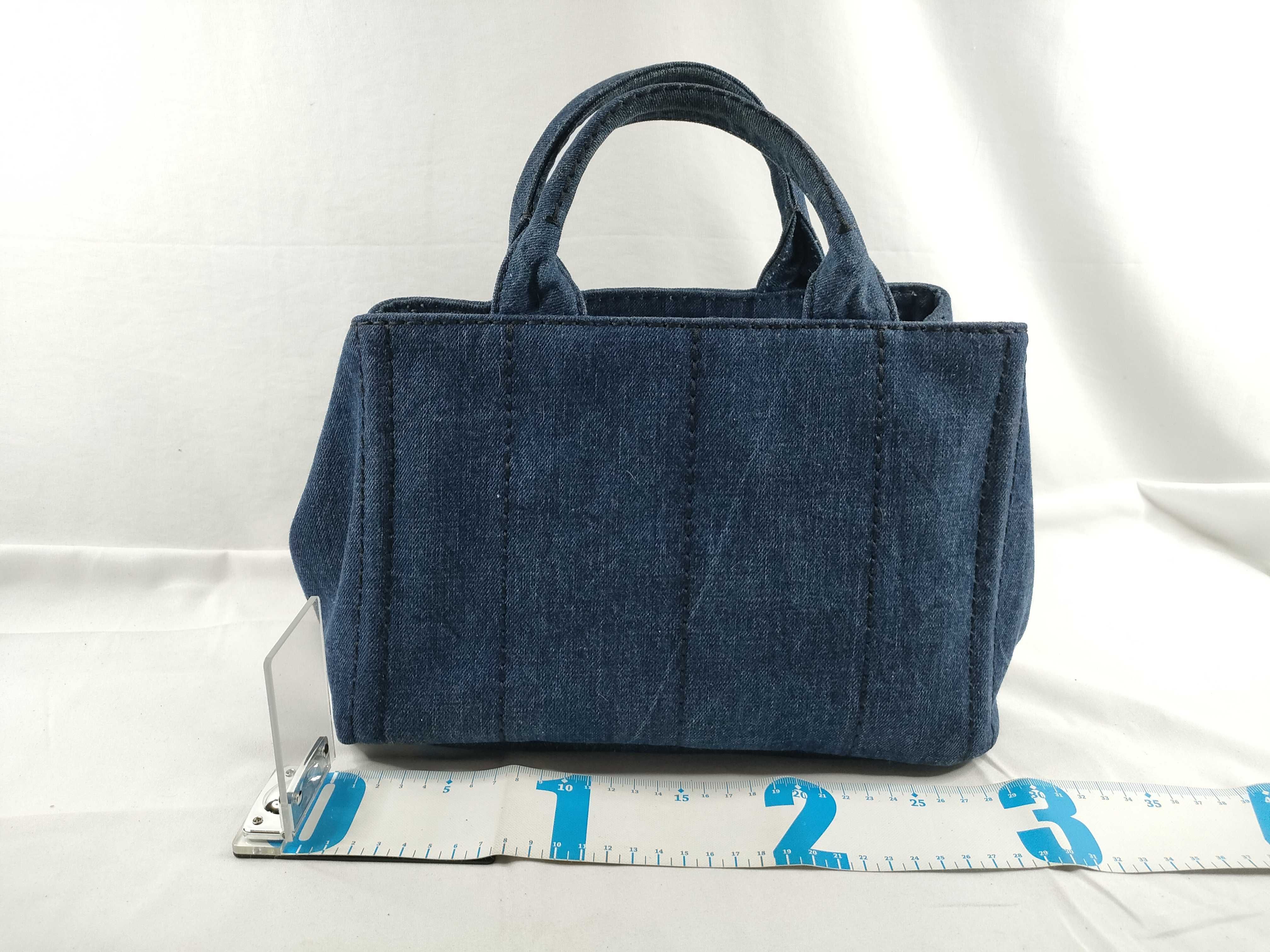 Canapa Tote Mini Denim Tote Bag — view 2