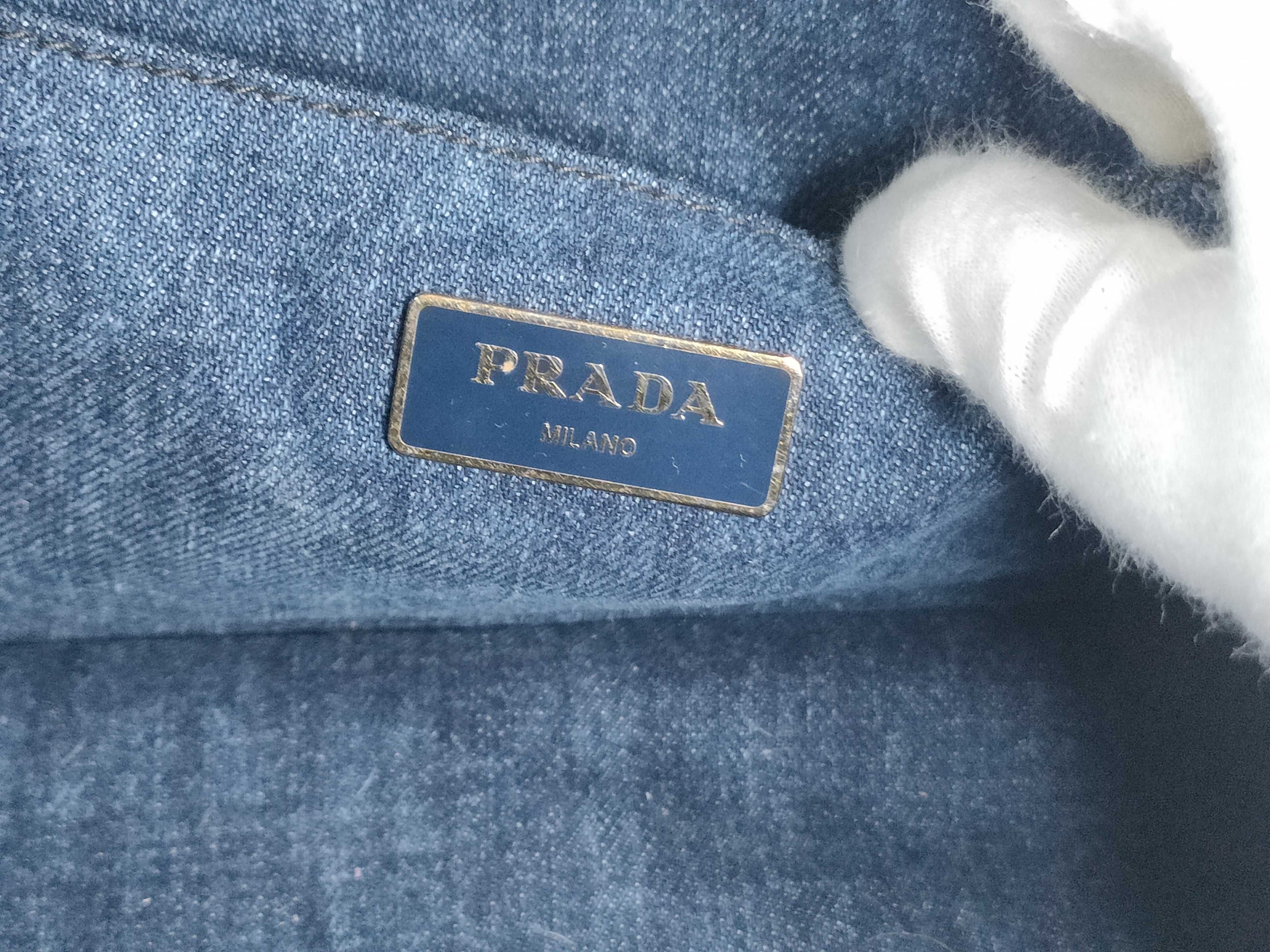 Canapa Tote Mini Denim Tote Bag — view 12