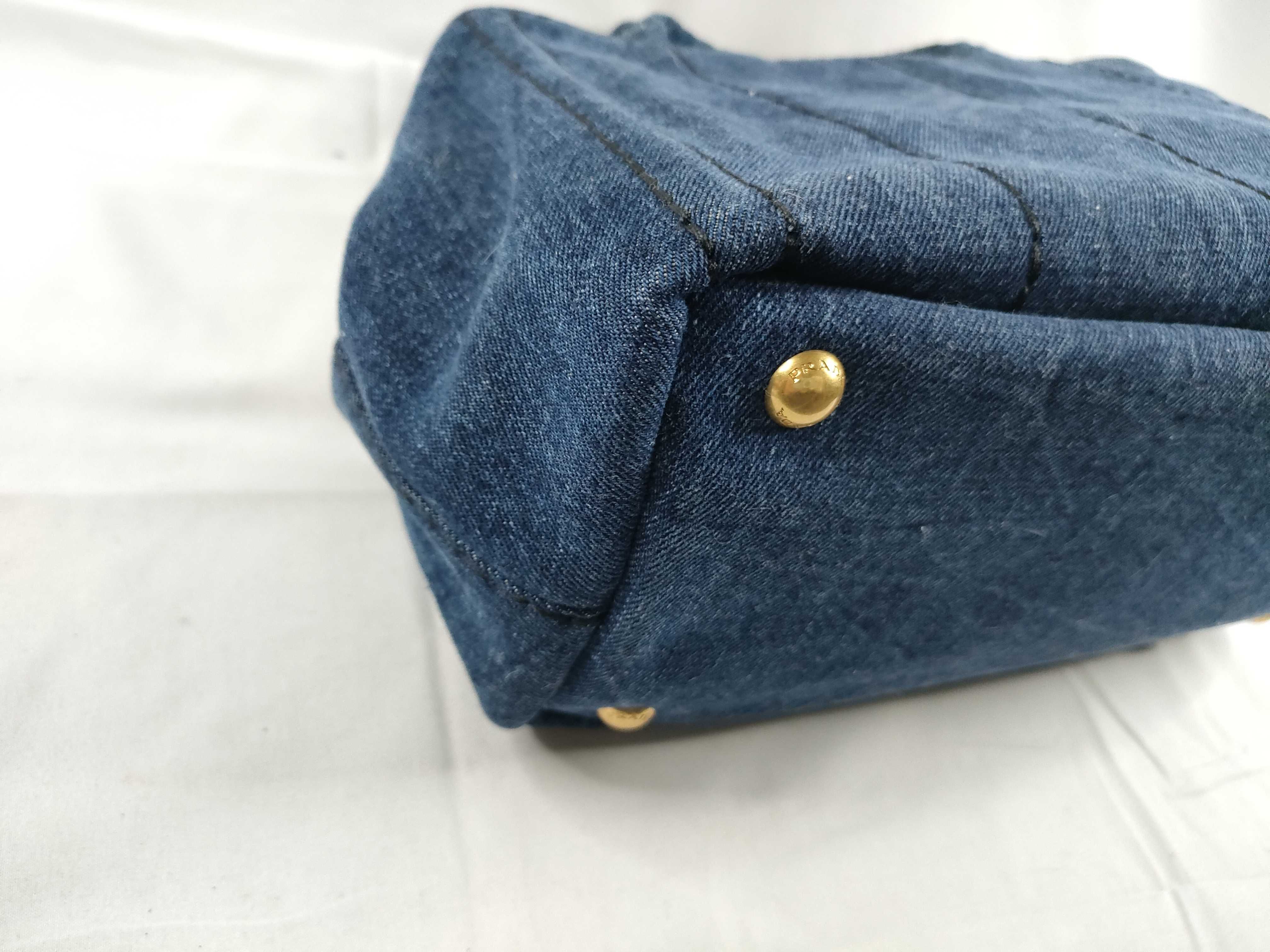 Canapa Tote Mini Denim Tote Bag — view 3