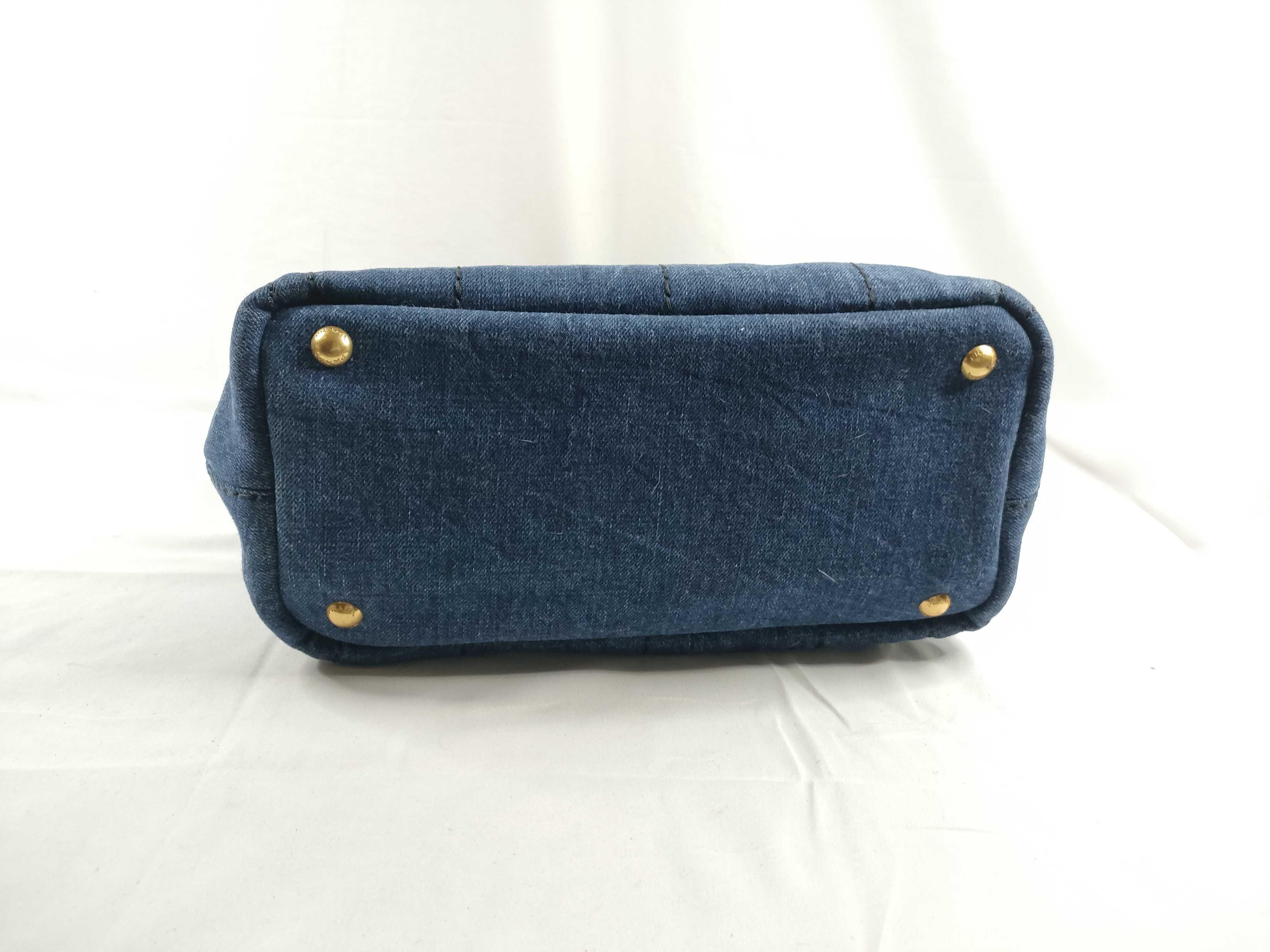 Canapa Tote Mini Denim Tote Bag — view 4