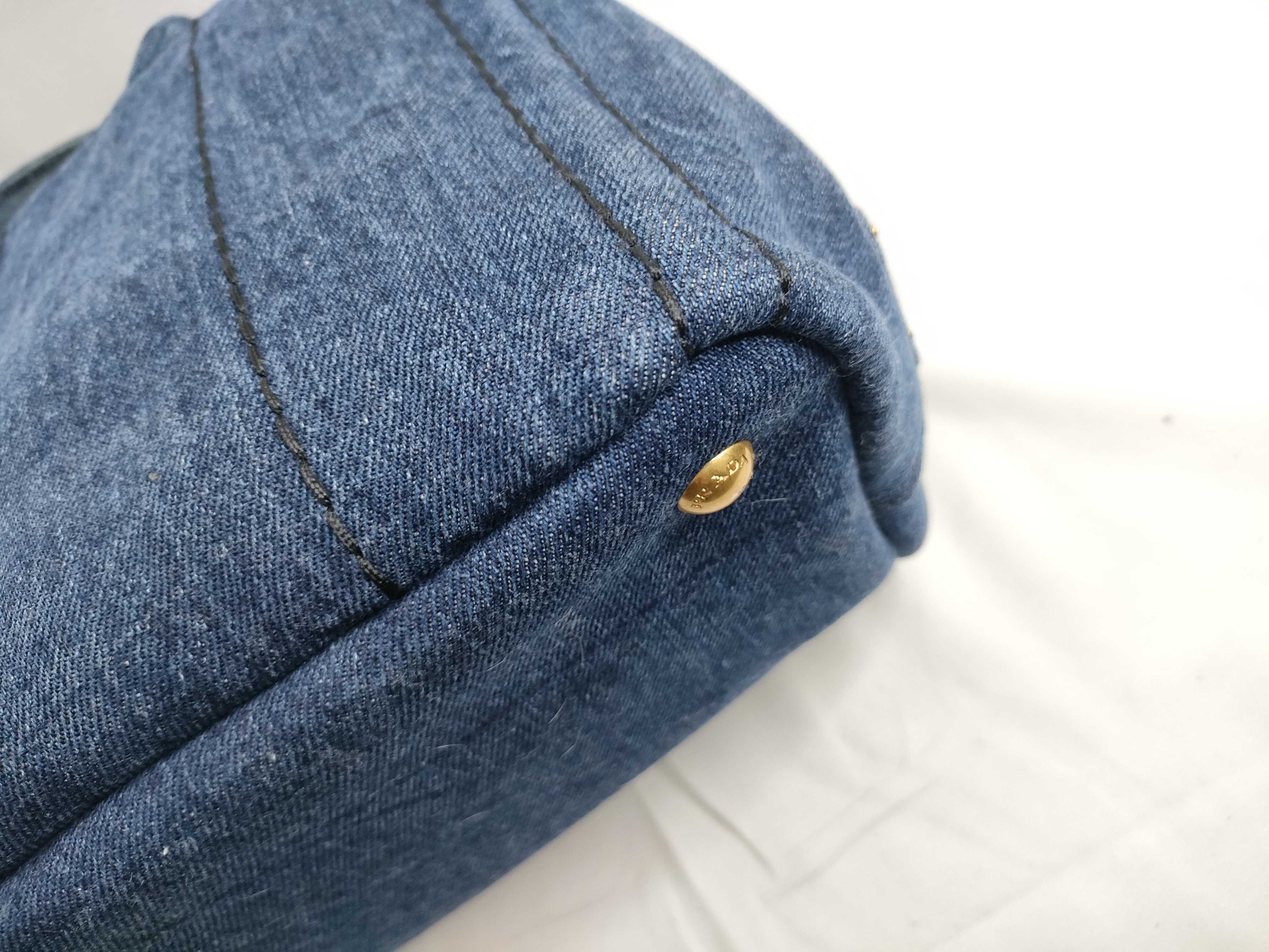 Canapa Tote Mini Denim Tote Bag — view 5