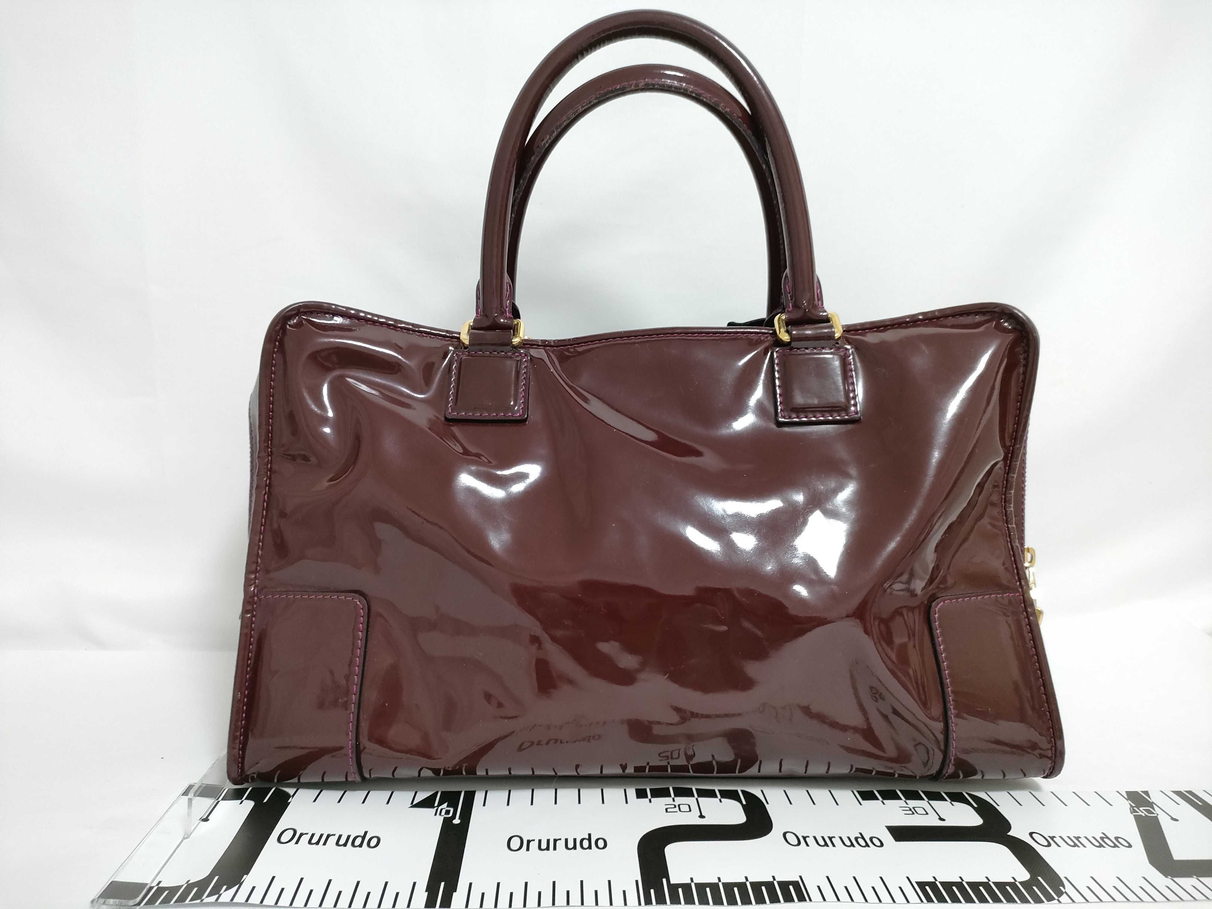 Amazona 36 Anagram Handbag, Patent Leather Handbag — view 2