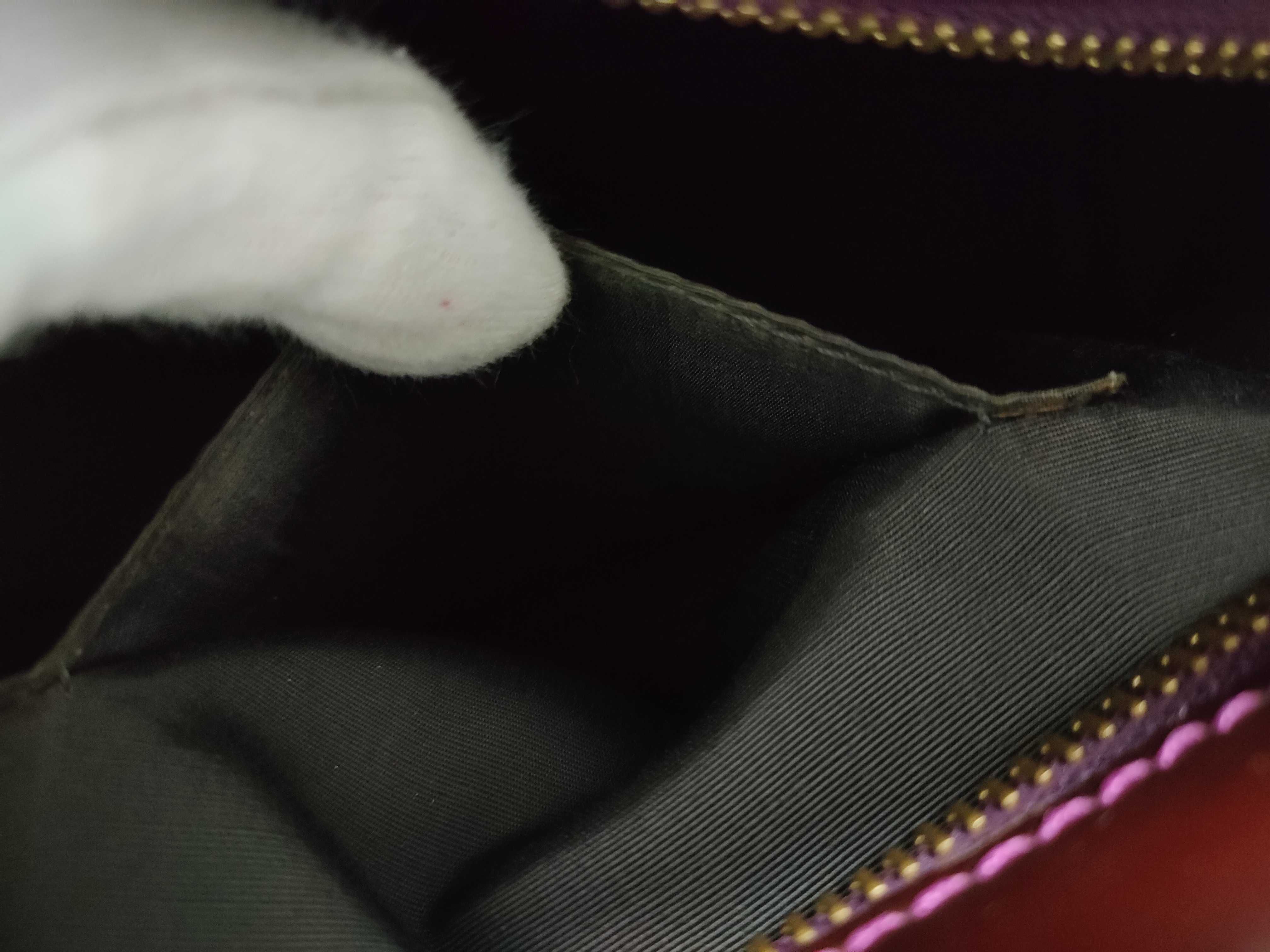 Amazona 36 Anagram Handbag, Patent Leather Handbag — view 12