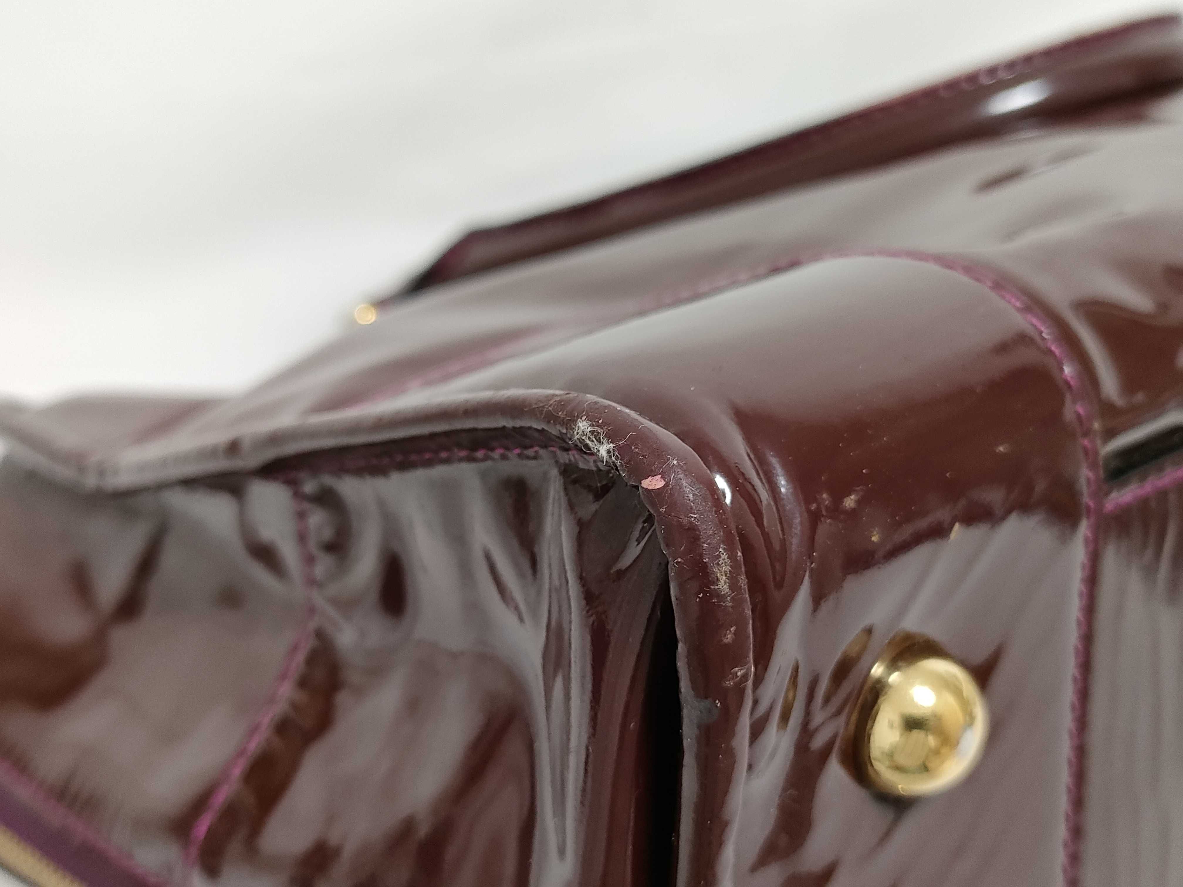 Amazona 36 Anagram Handbag, Patent Leather Handbag — view 6