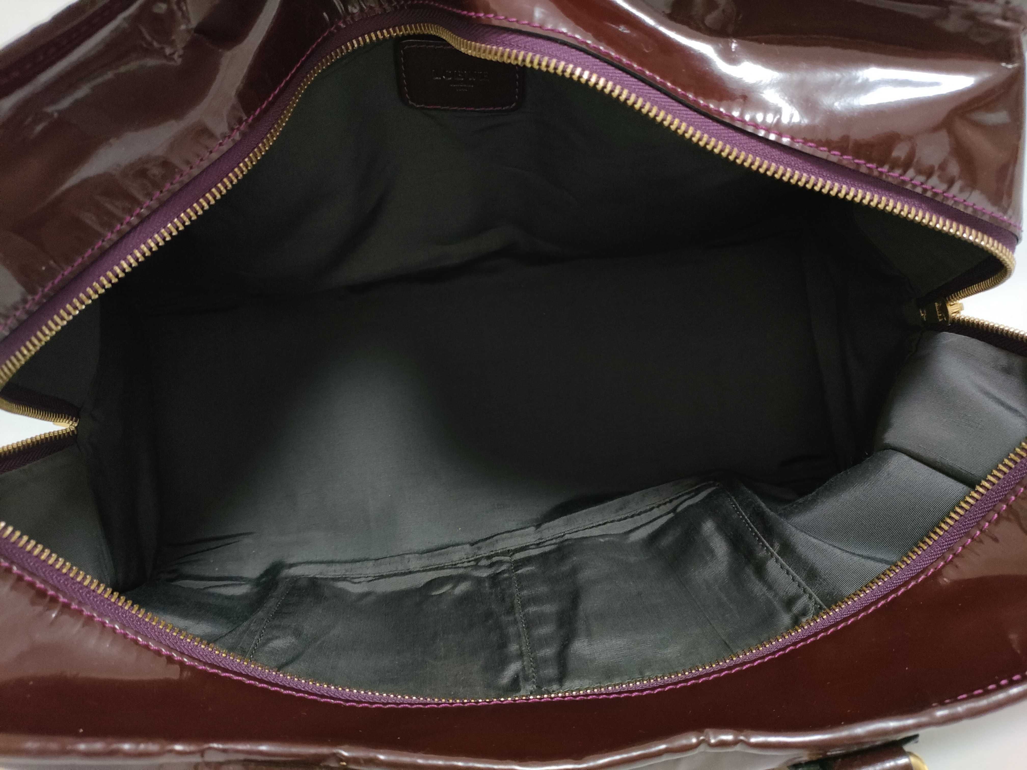 Amazona 36 Anagram Handbag, Patent Leather Handbag — view 10
