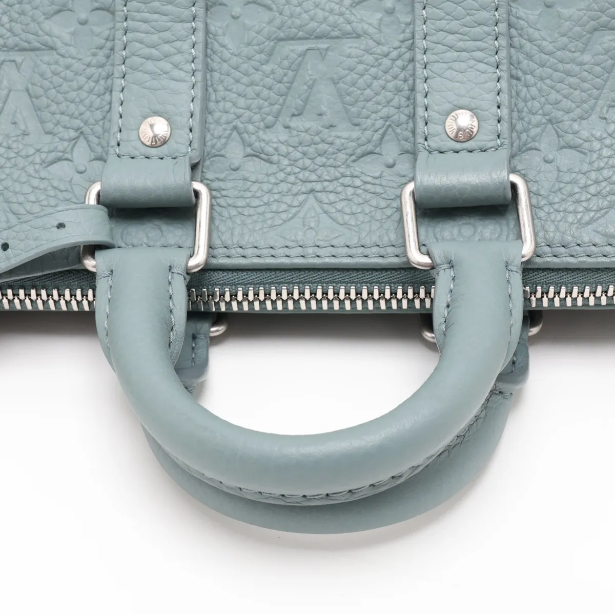 Taurillon Monogram Keepall Bandoulière 25 M13866 Green (RFID detected) — view 5