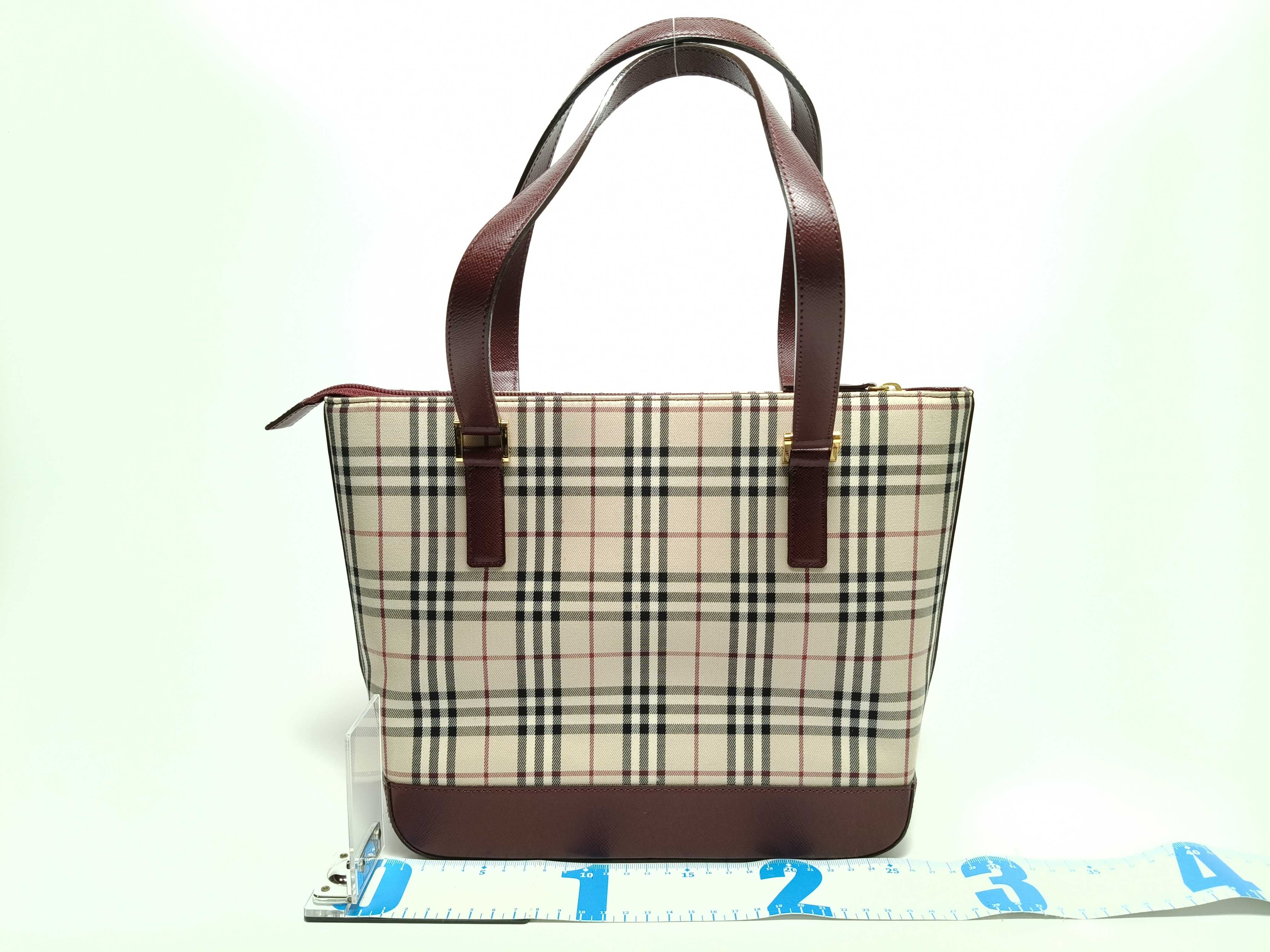 Nova Check Handbag Tote Bag — view 2