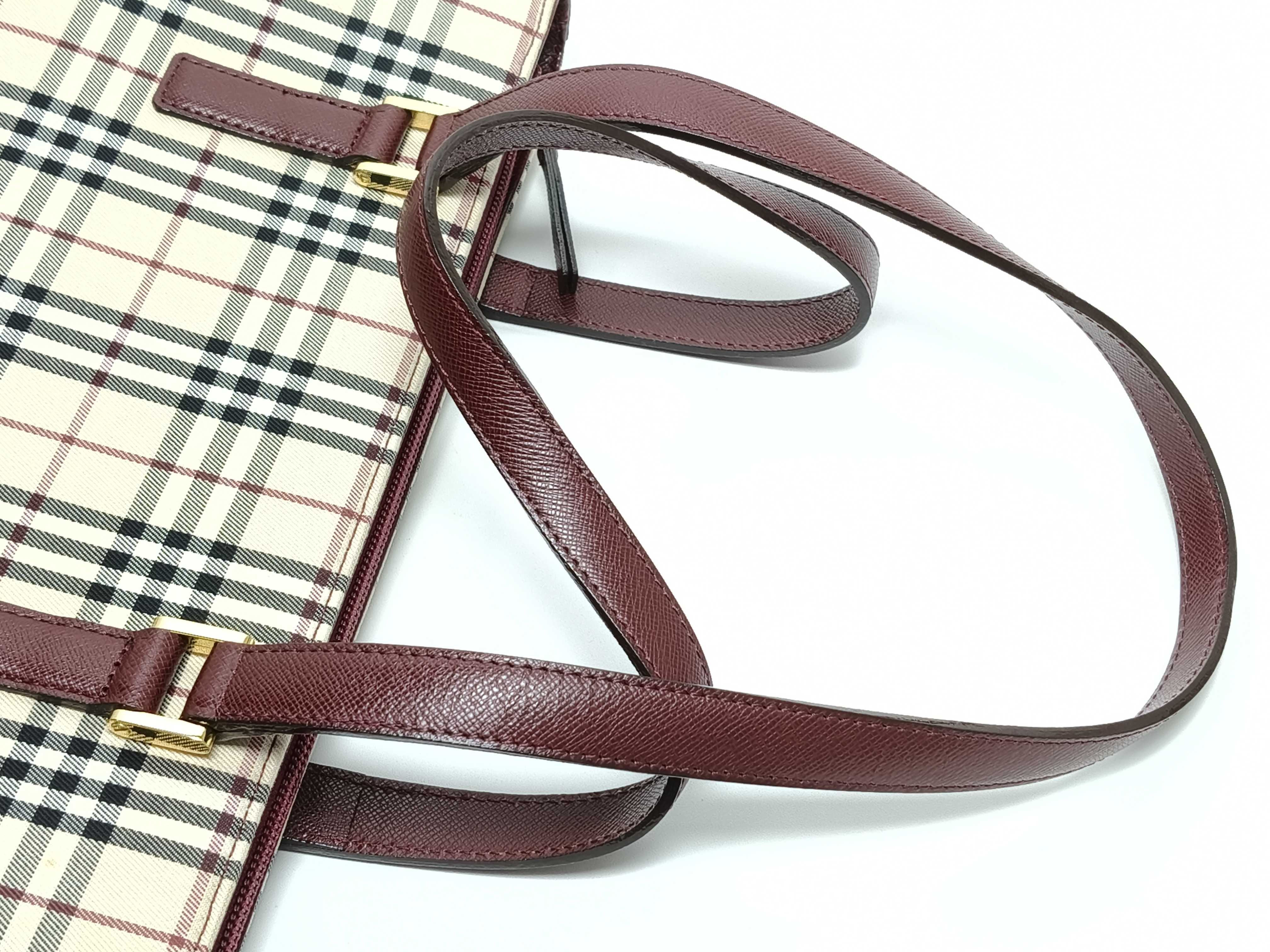 Nova Check Handbag Tote Bag — view 3