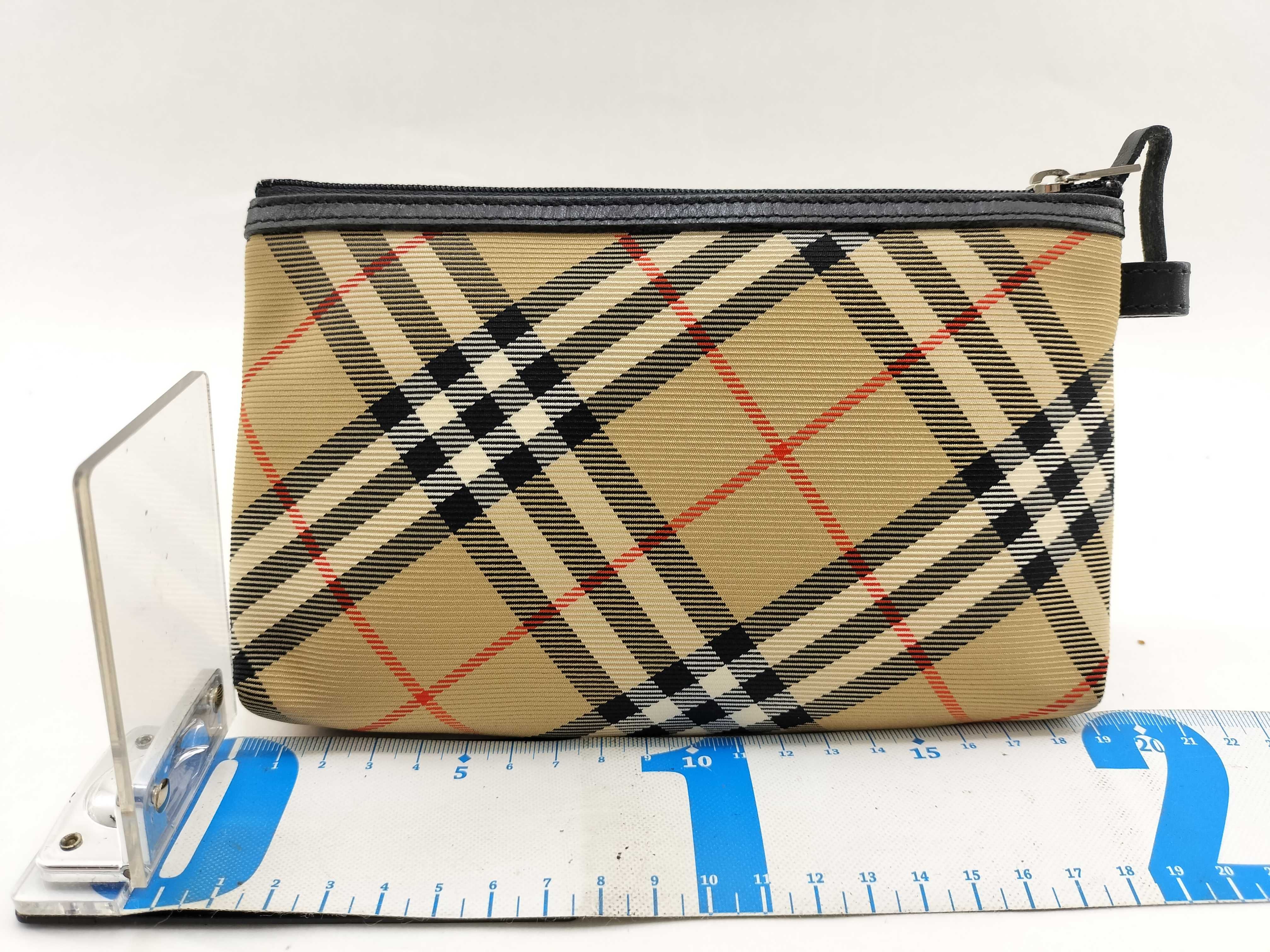 Nova Check Pouch Beige x Brown Pouch — view 2