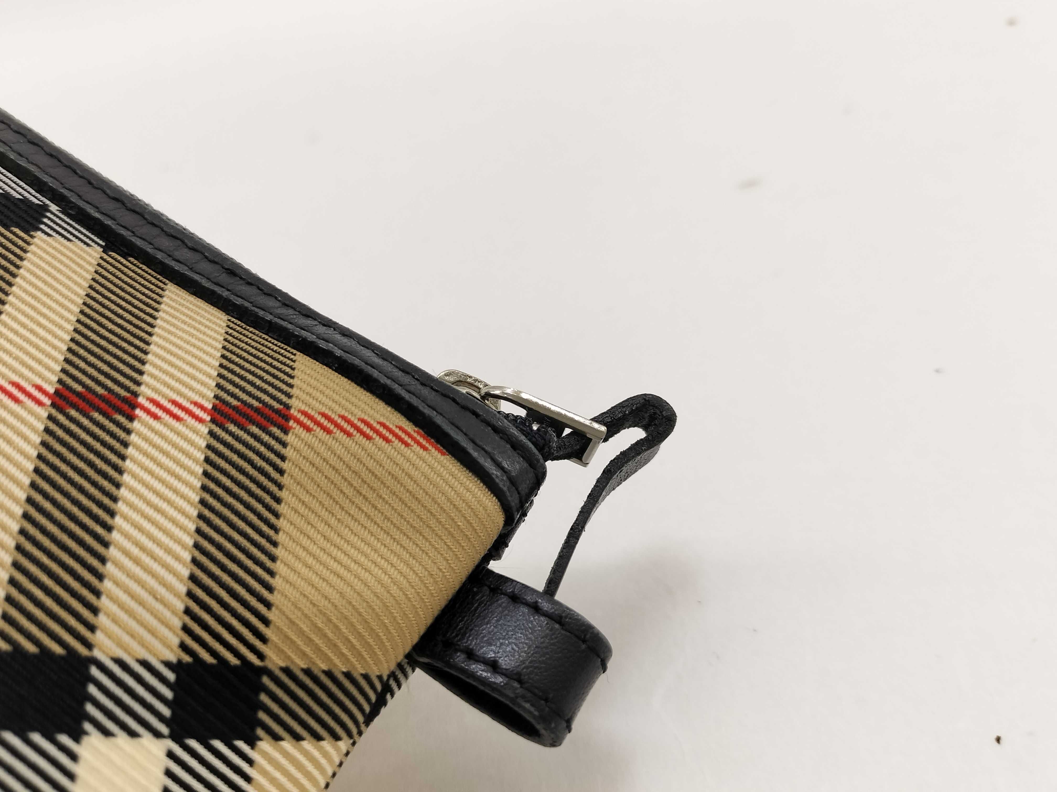 Nova Check Pouch Beige x Brown Pouch — view 11