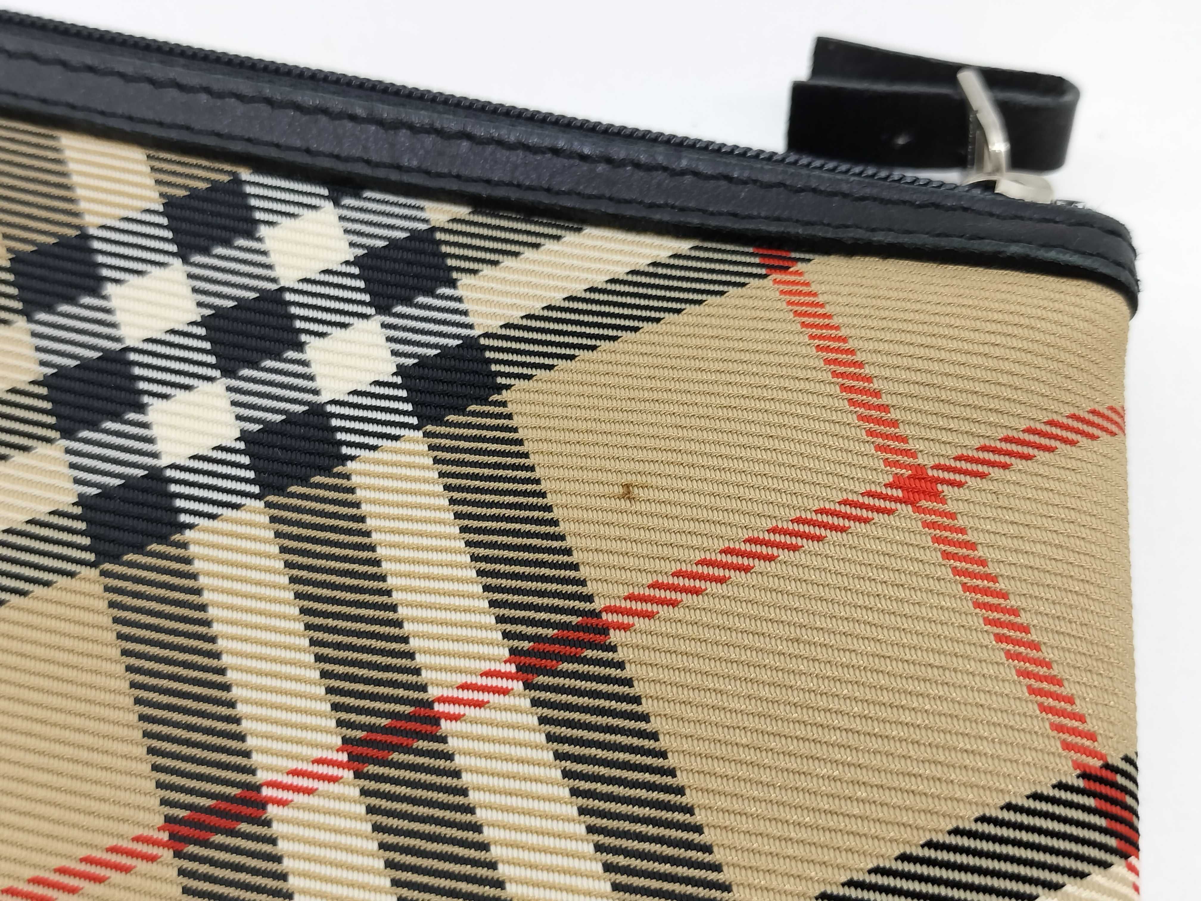 Nova Check Pouch Beige x Brown Pouch — view 15
