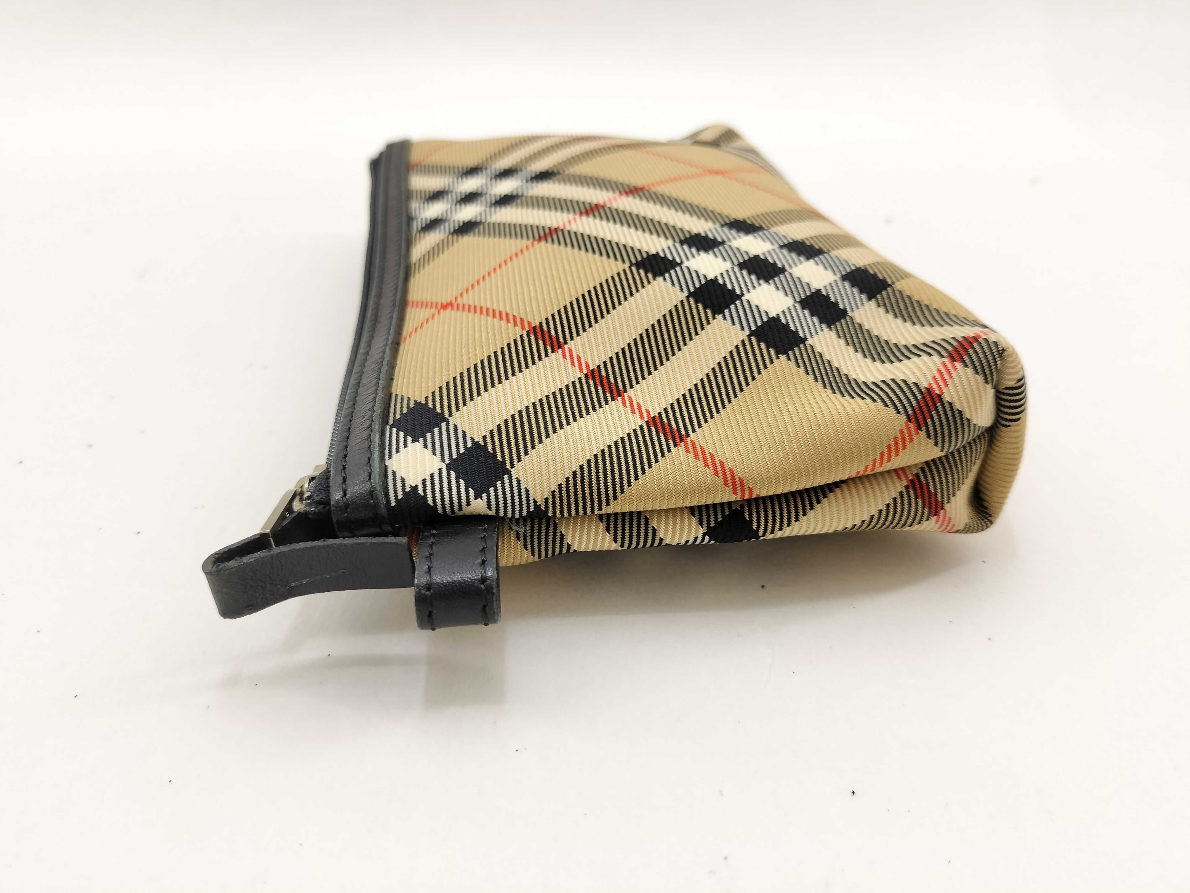 Nova Check Pouch Beige x Brown Pouch — view 3