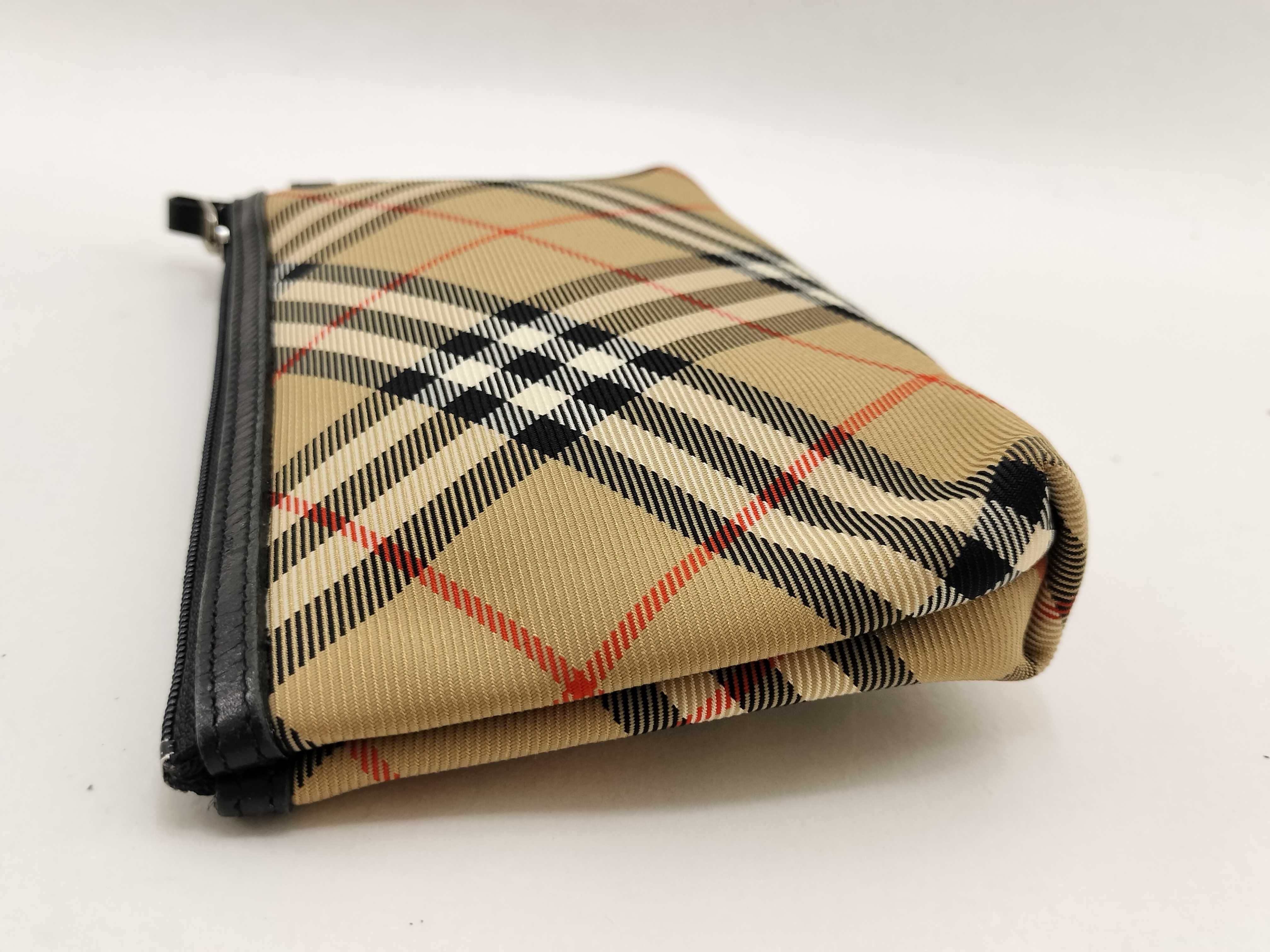 Nova Check Pouch Beige x Brown Pouch — view 7