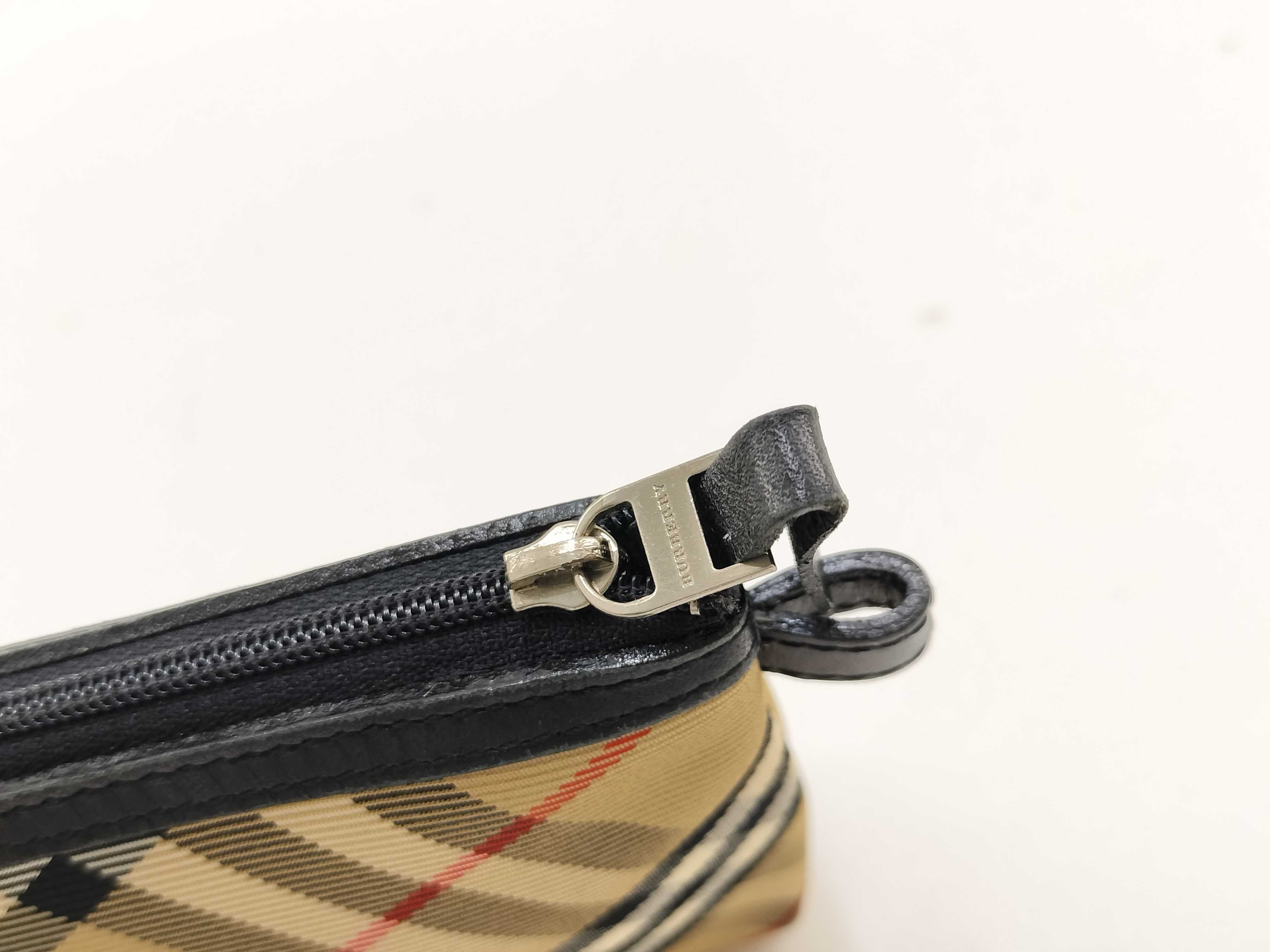 Nova Check Pouch Beige x Brown Pouch — view 9
