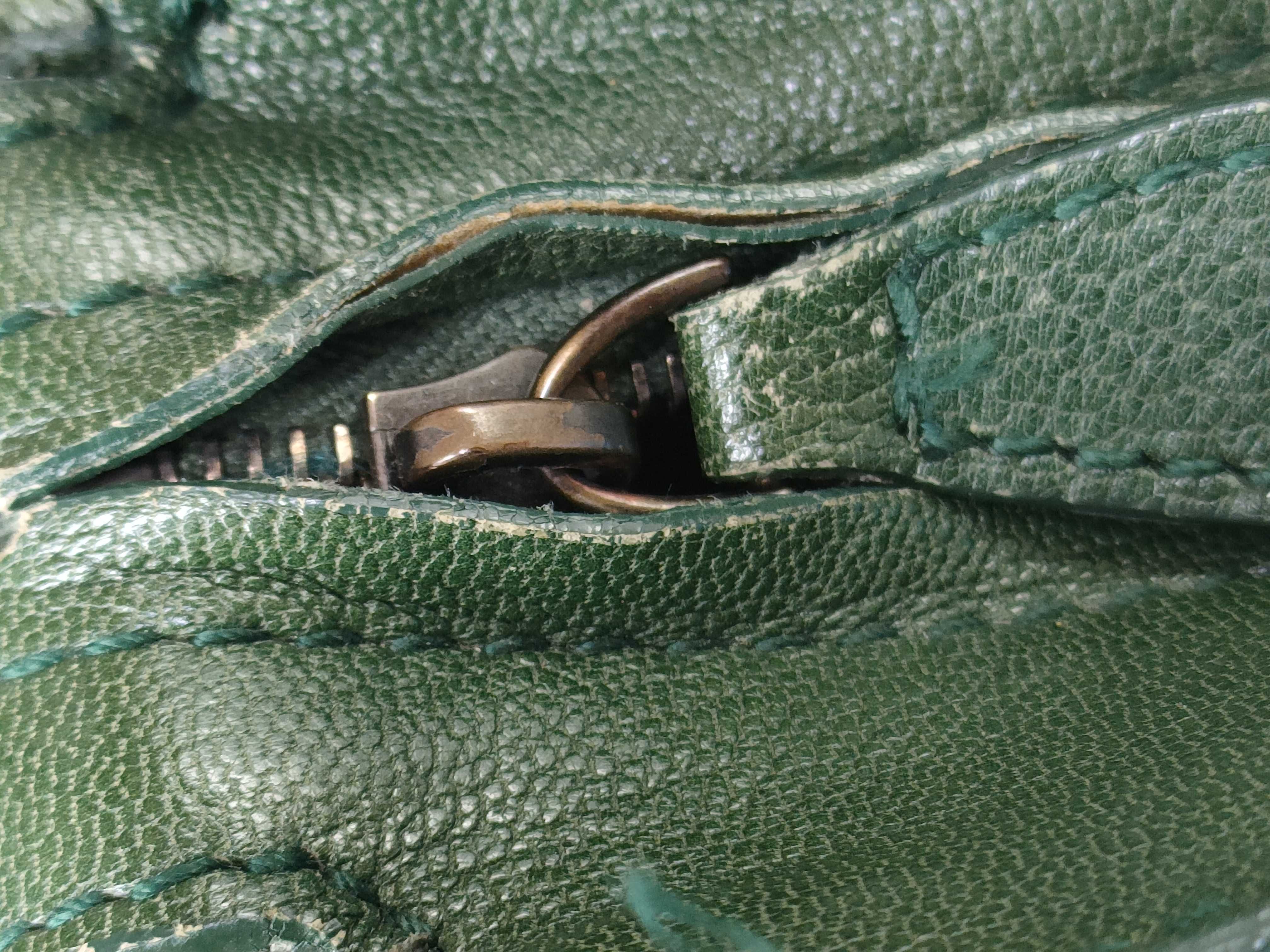 Intrecciato One Shoulder Bag Green Shoulder Bag — view 13