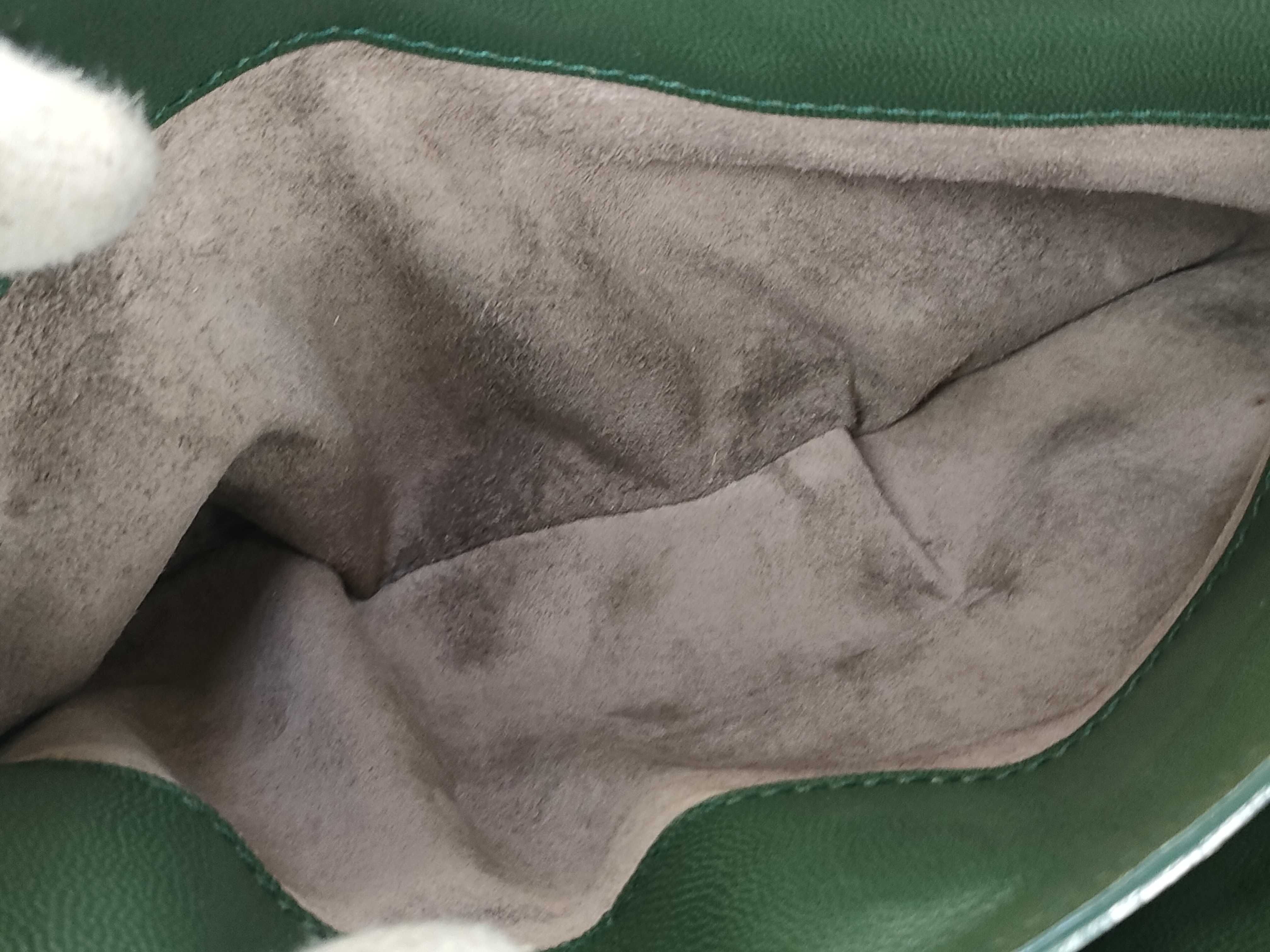 Intrecciato One Shoulder Bag Green Shoulder Bag — view 14