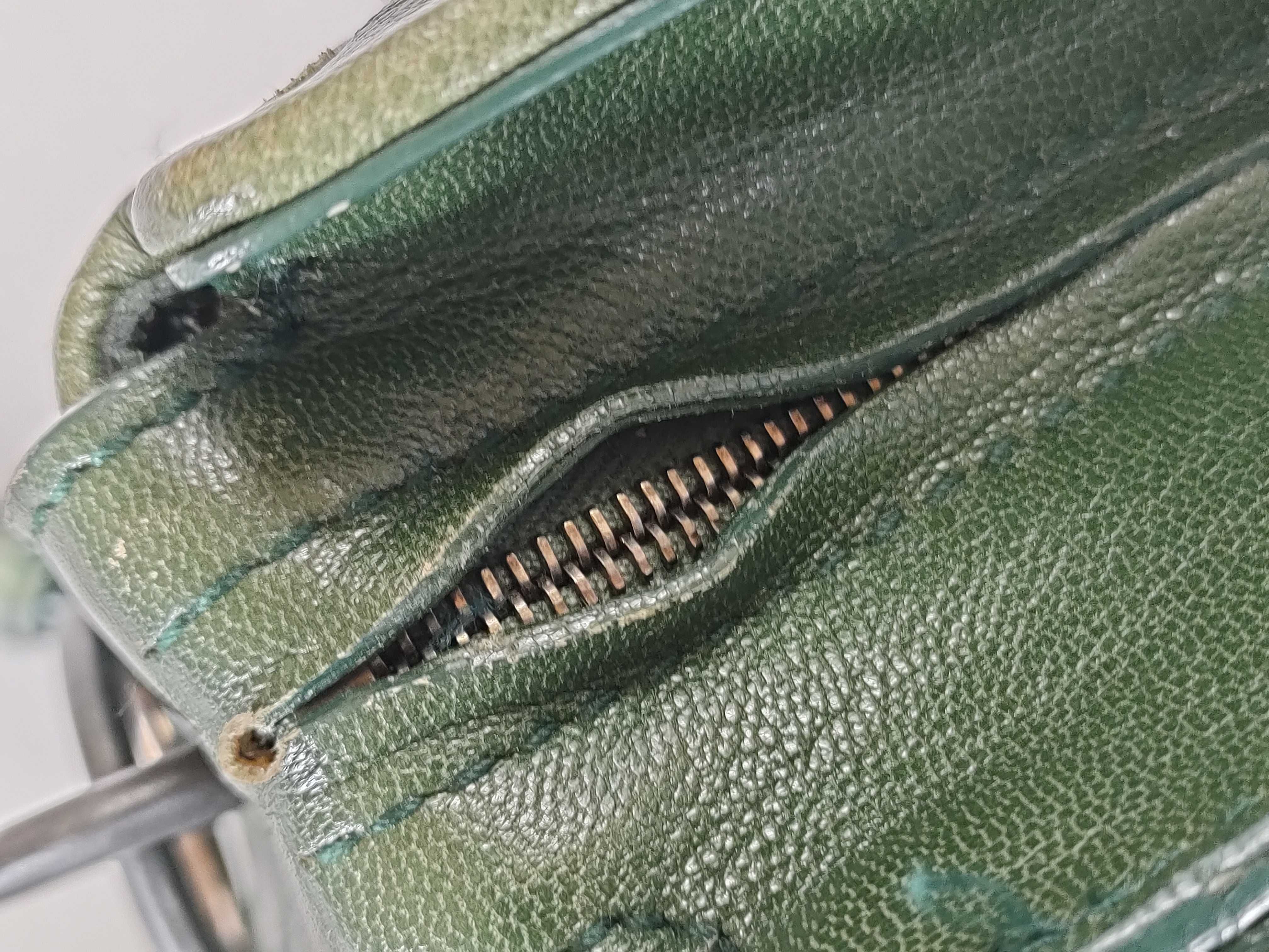 Intrecciato One Shoulder Bag Green Shoulder Bag — view 6