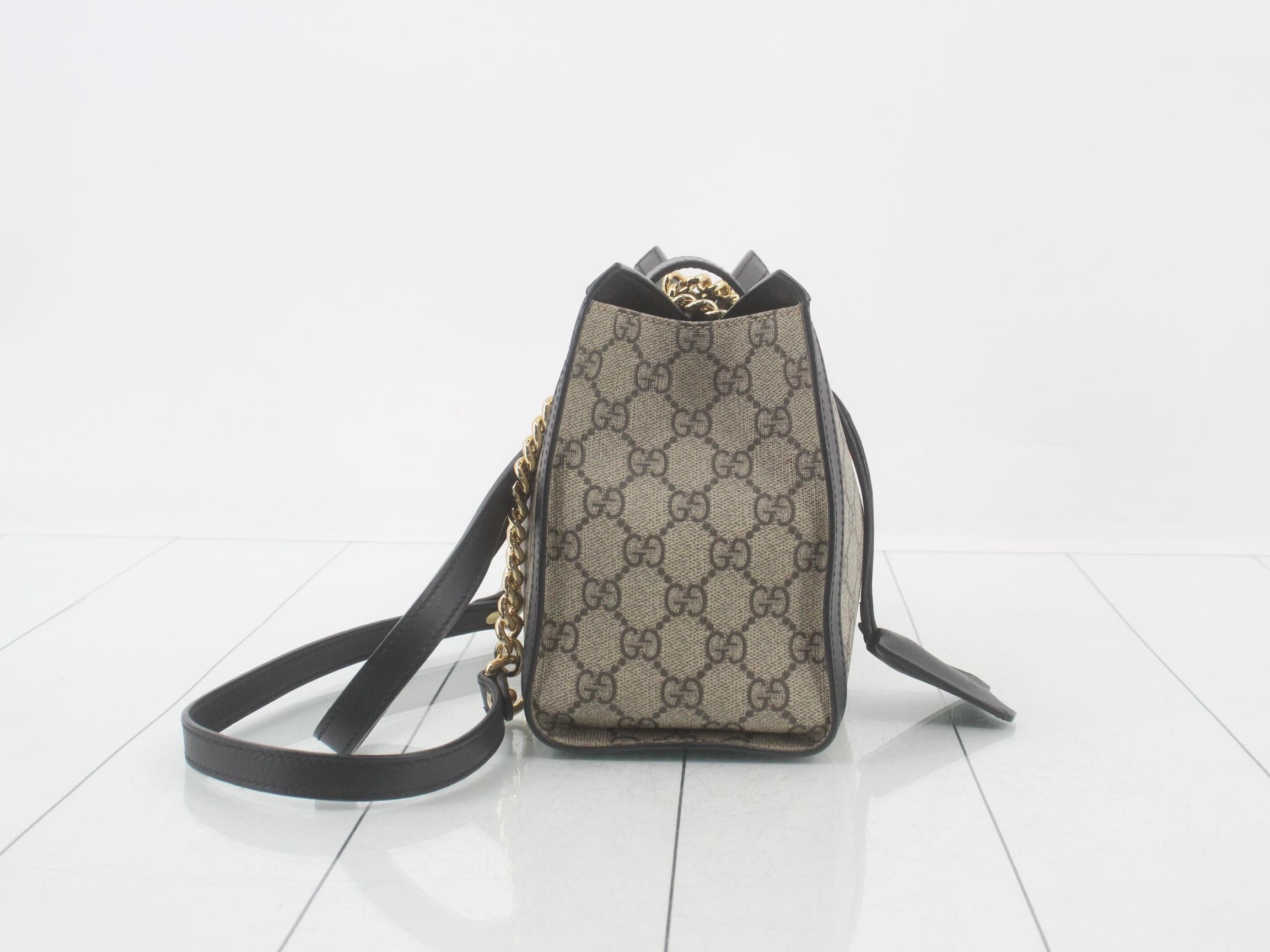 GG Supreme Padrox Small Chain Shoulder Bag 498156 — view 4