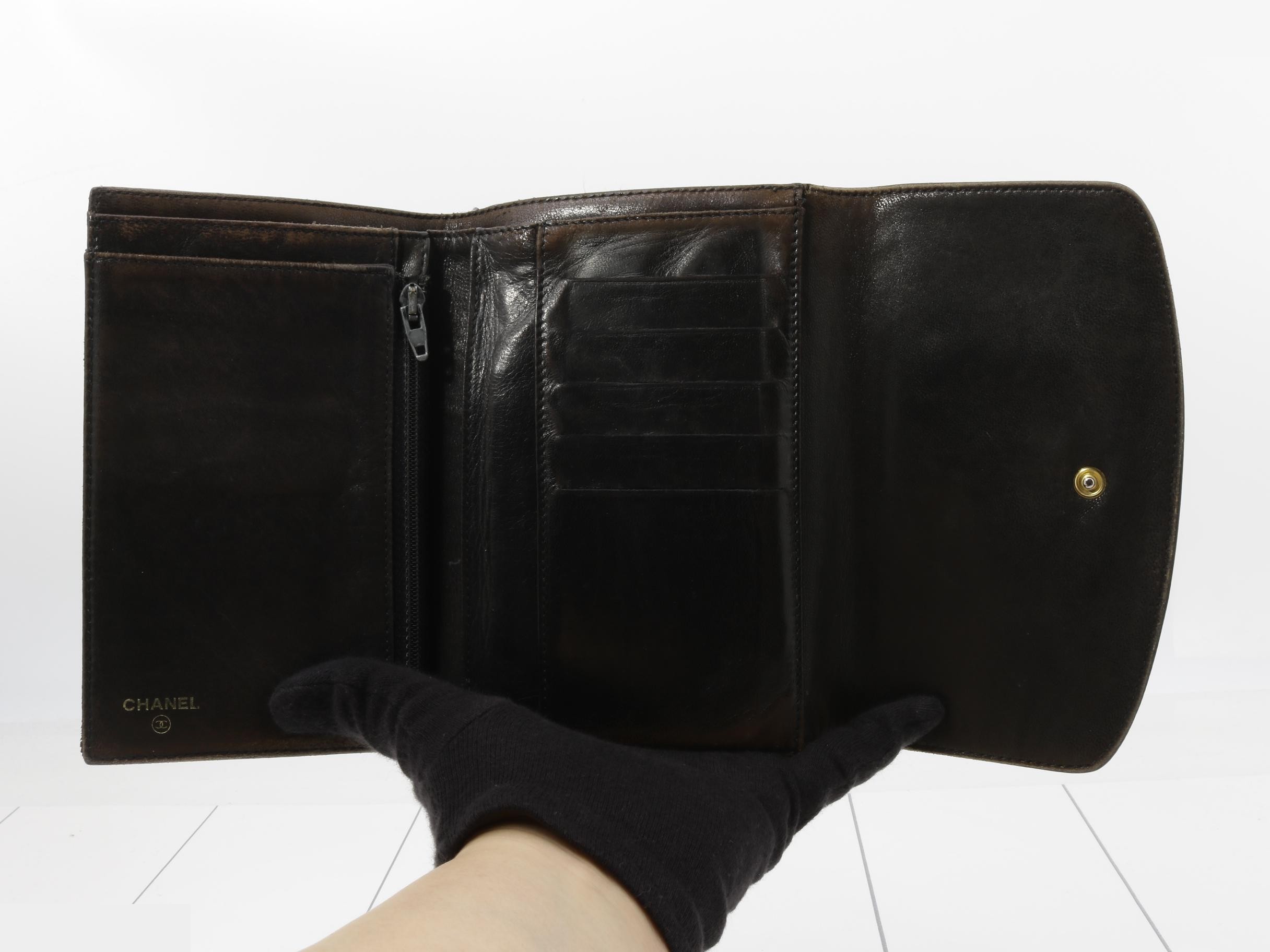 Caviar Skin Long Wallet — view 4