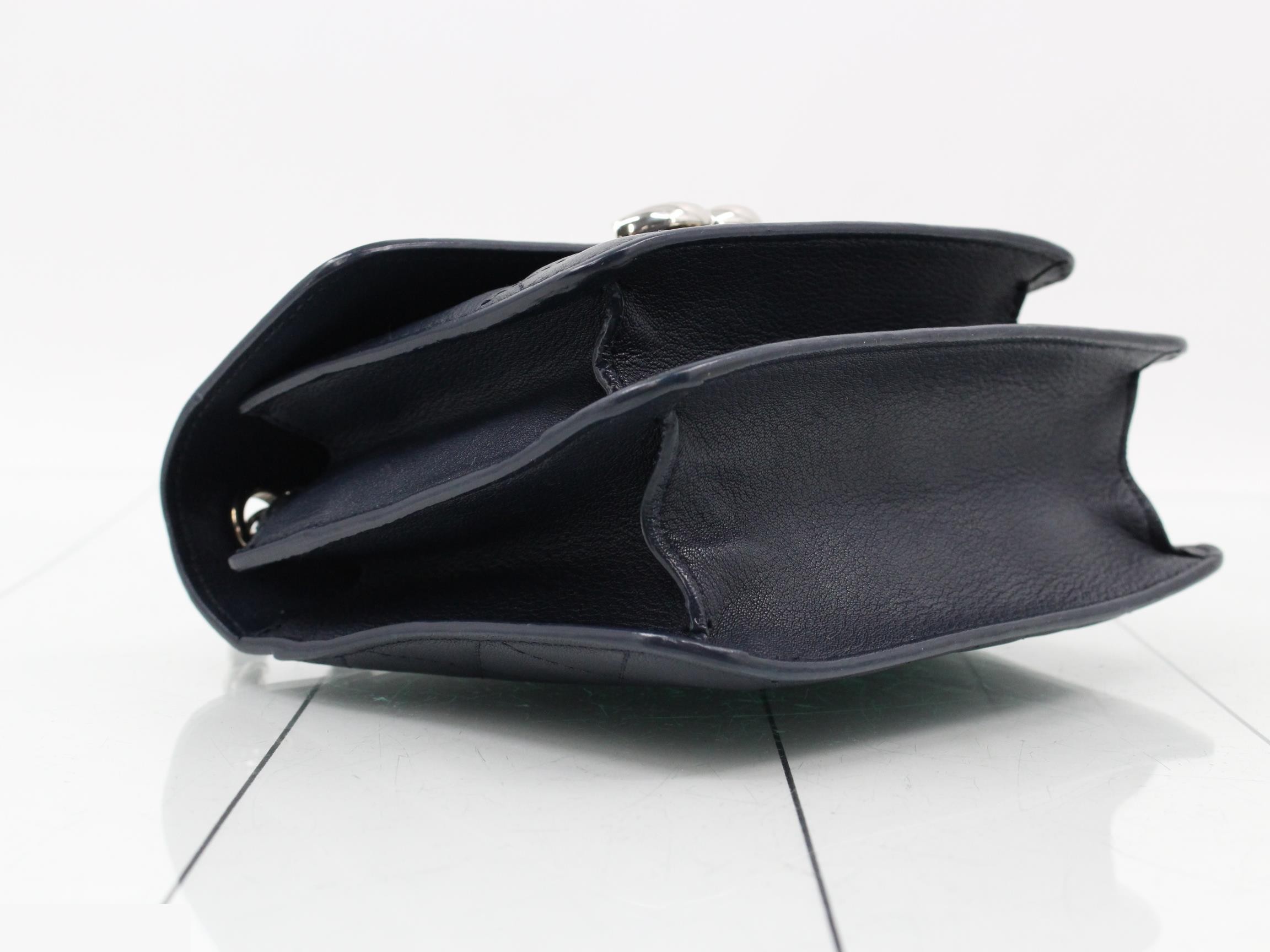 Matelassé Half Coco 2-way Double Chain Shoulder Bag — view 5