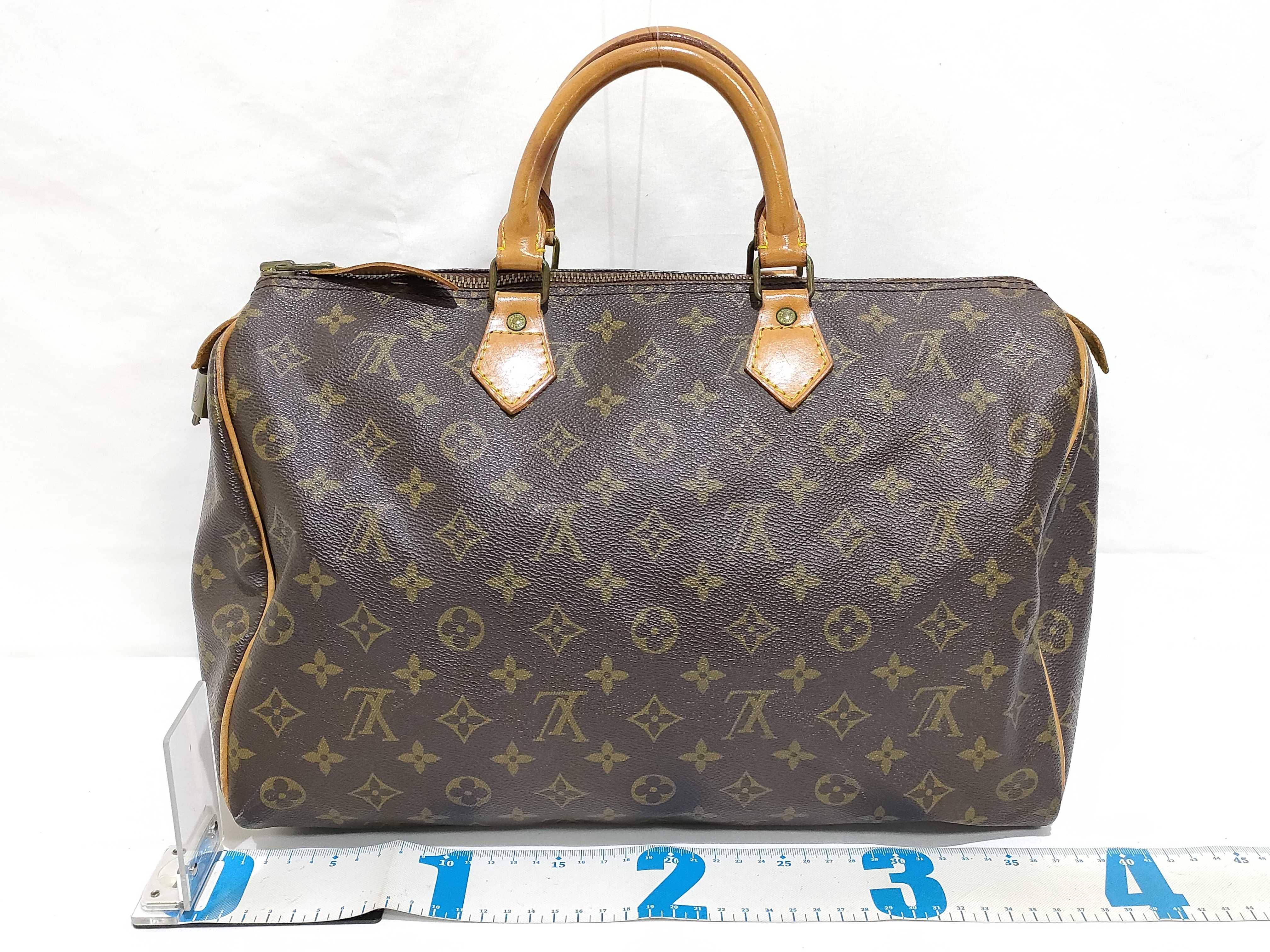 Monogram Speedy 35 M41524 Brown Handbag — view 2