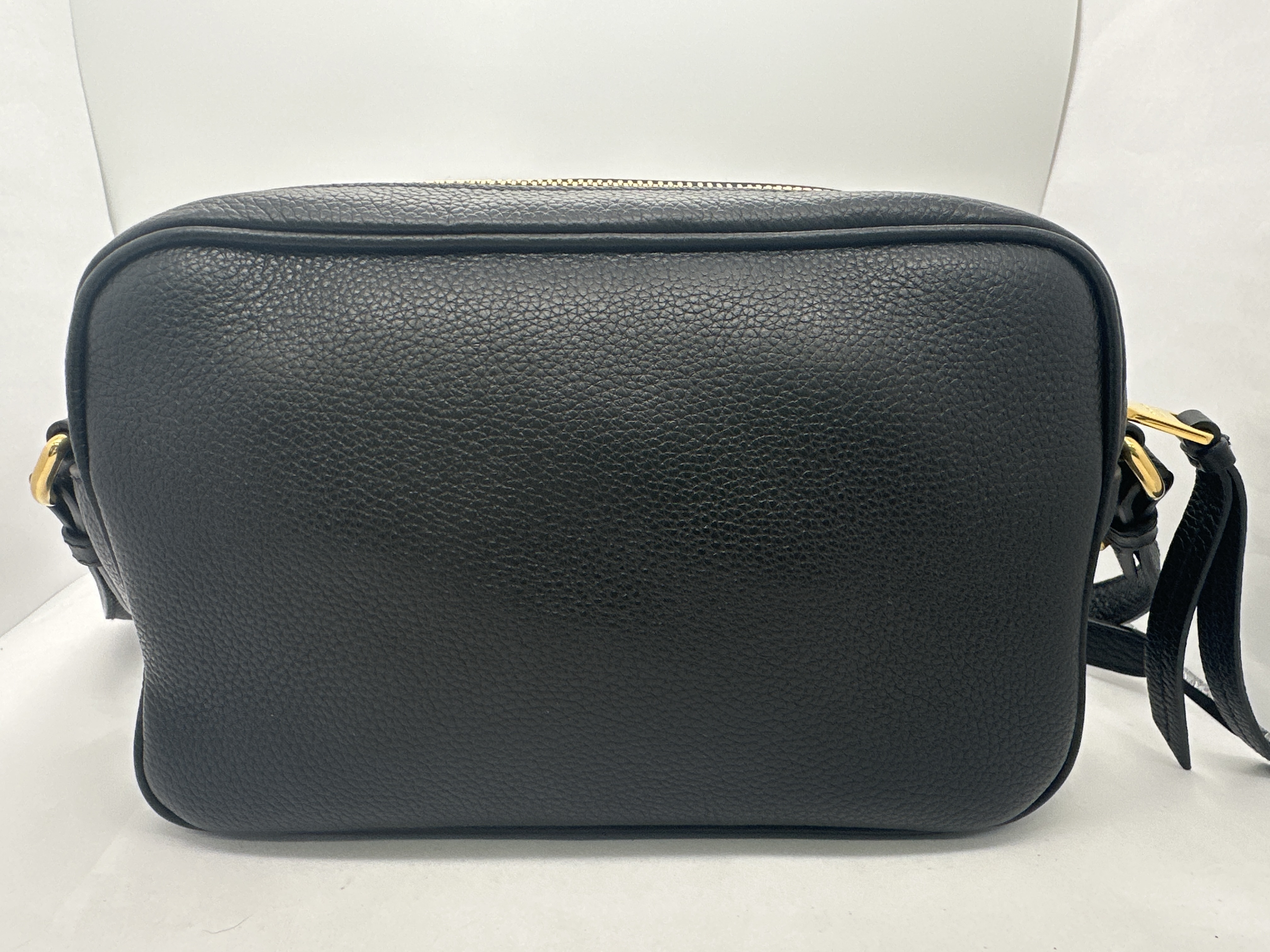 Vitello Phoenix Leather Shoulder Bag 1BH103 — view 2