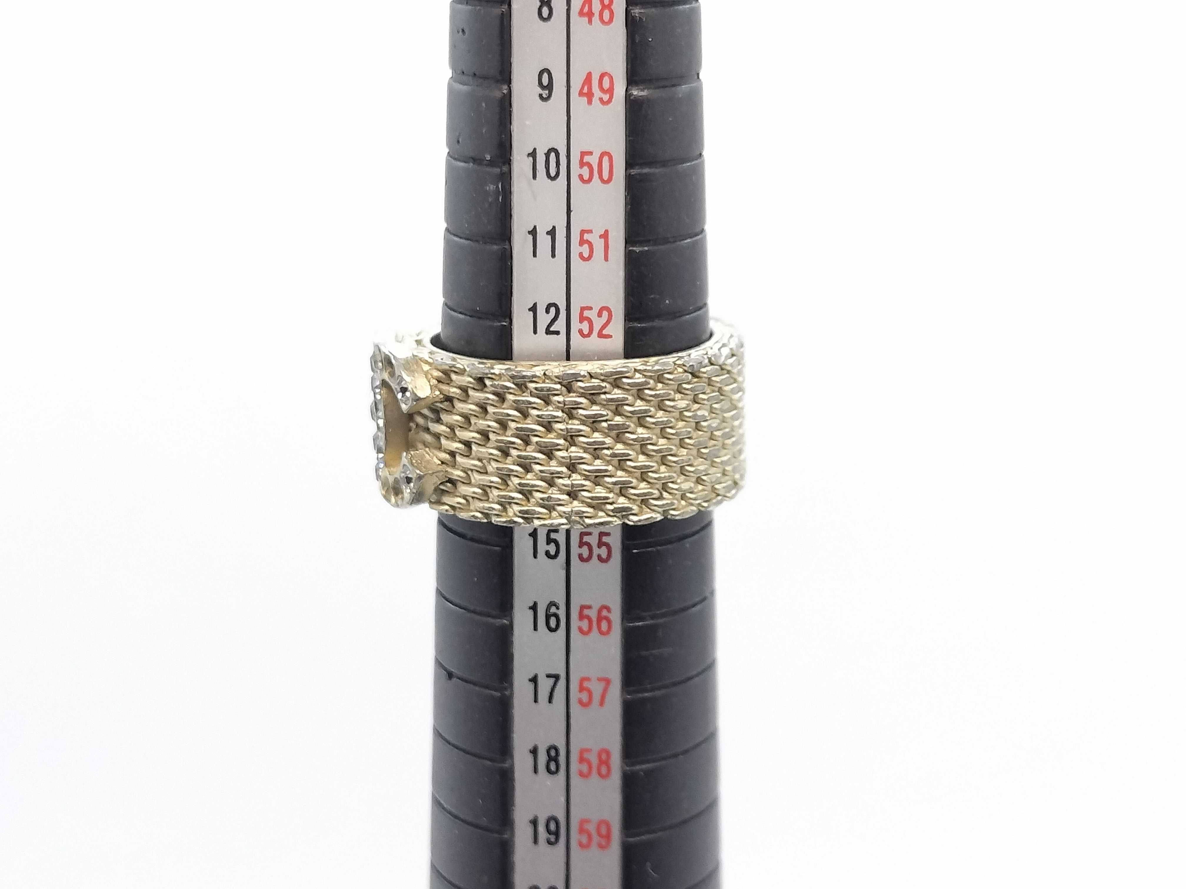 06A Ring Coco Mark Rhinestone Ring — view 4