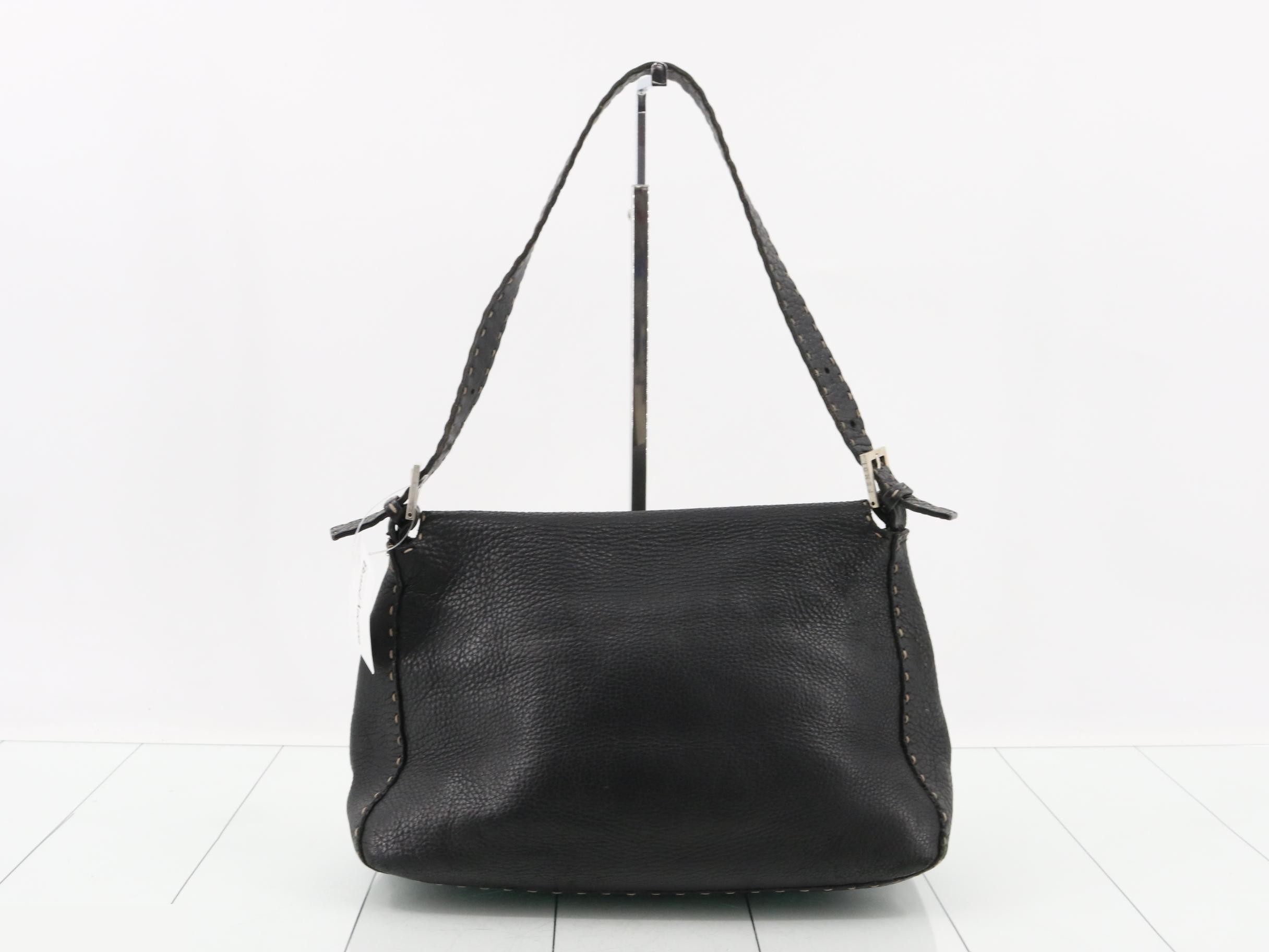 Mamma Bucket Leather One-Shoulder Bag — view 2