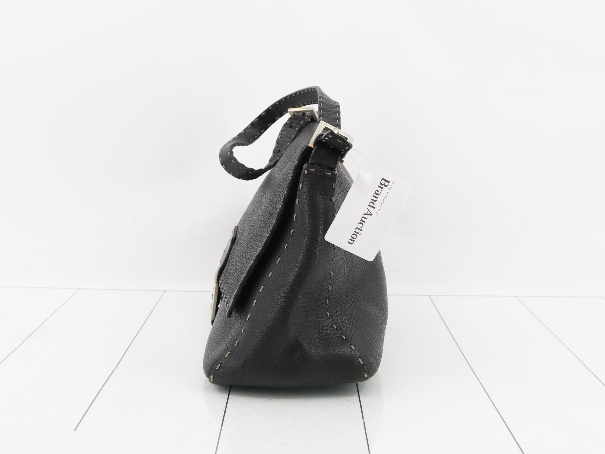 Mamma Bucket Leather One-Shoulder Bag — view 3
